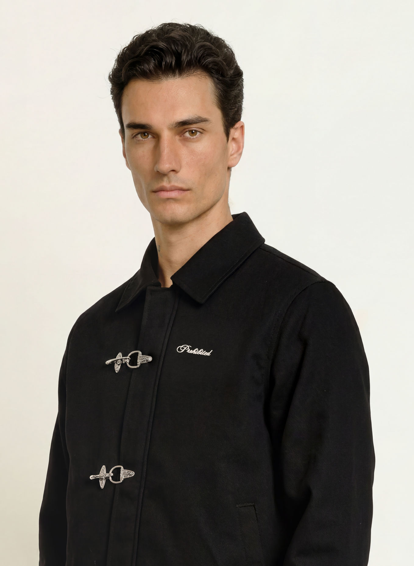 PROHIBITED Fieldjacket BACK IN THE DAYS: SCHWARZ