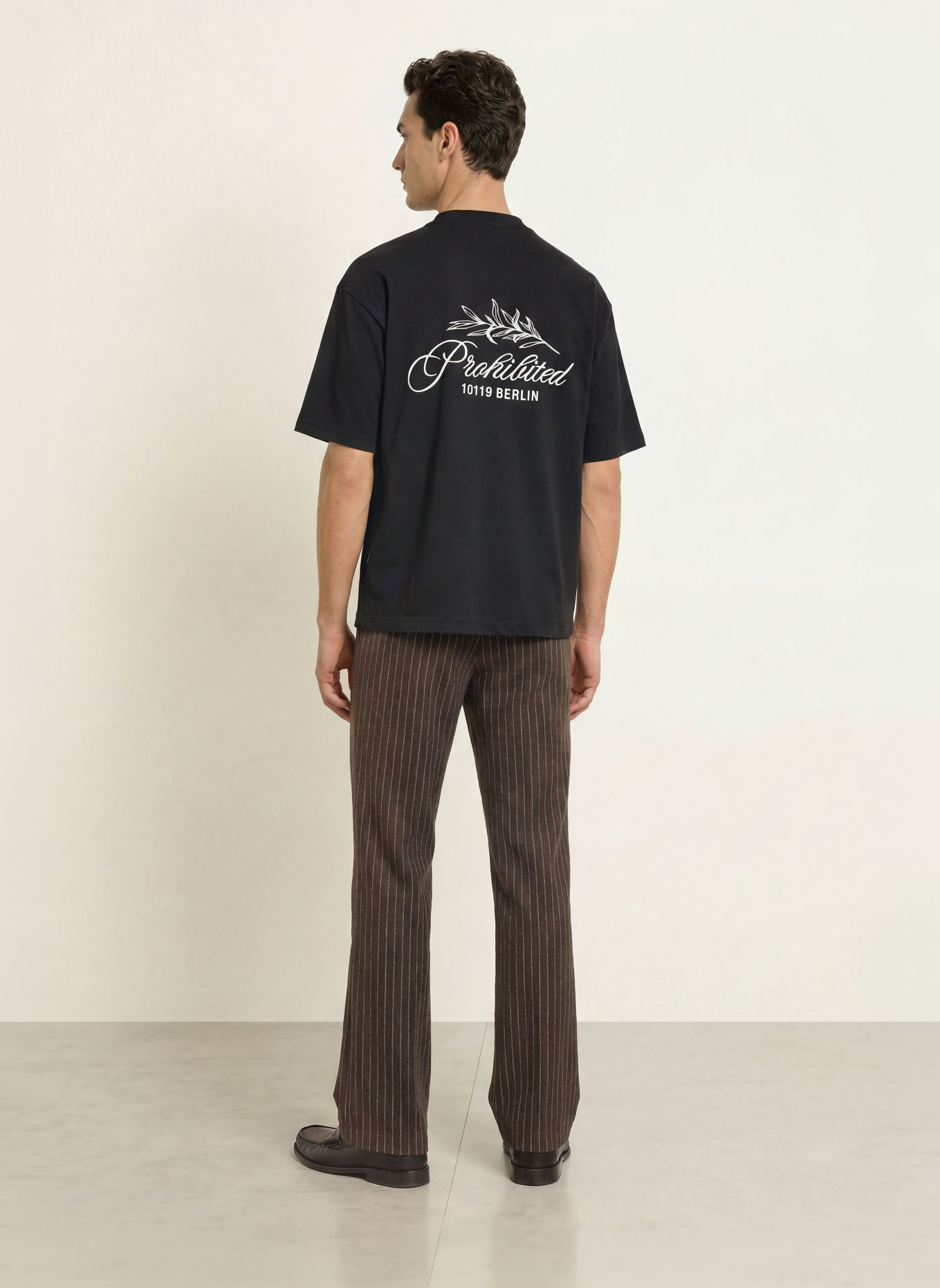 PROHIBITED T-shirt: BLACK