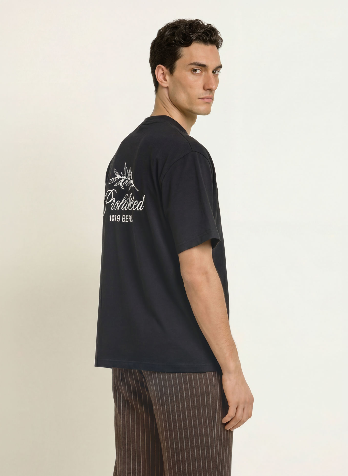 PROHIBITED T-shirt: BLACK
