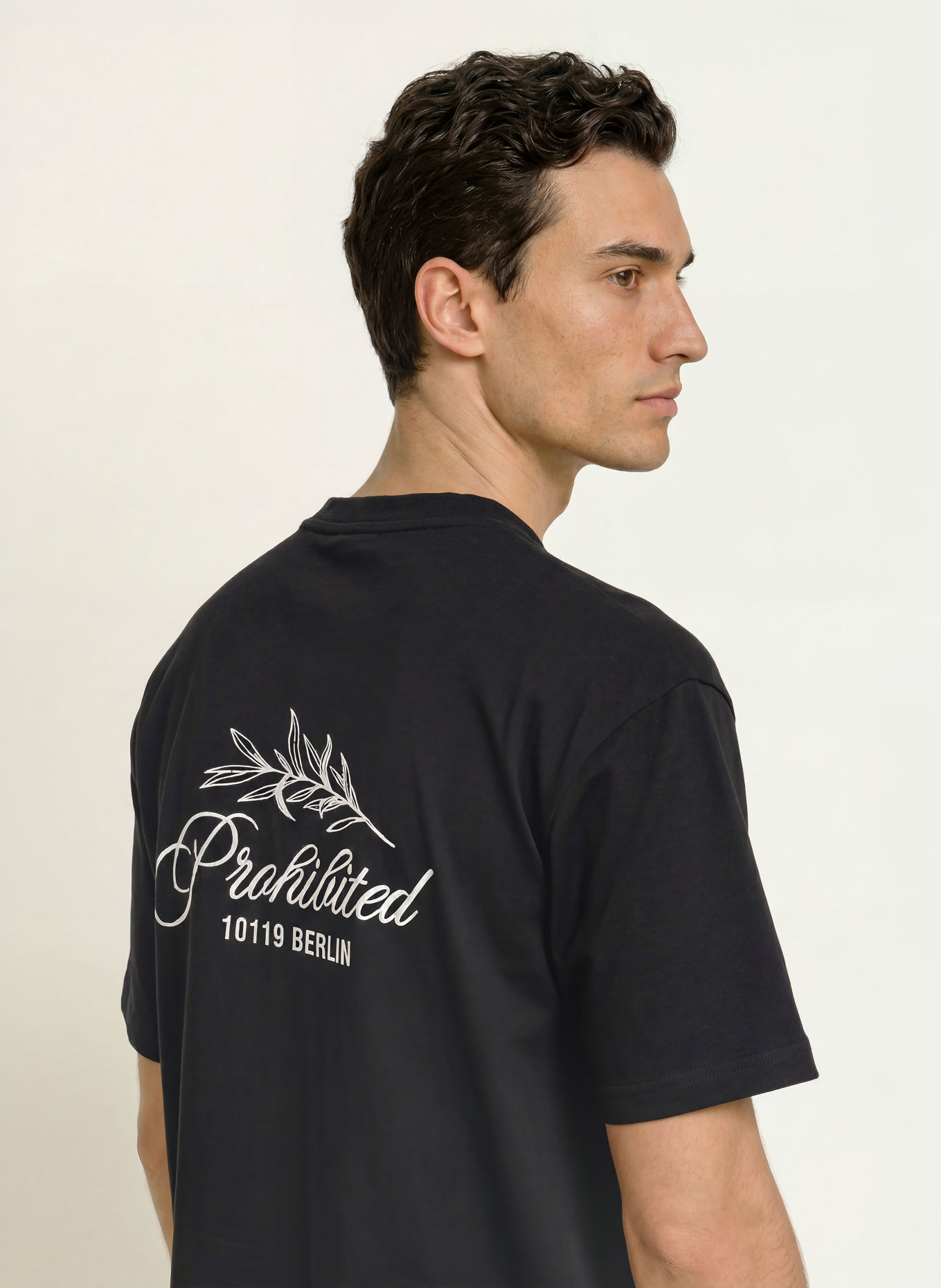 PROHIBITED T-shirt: BLACK