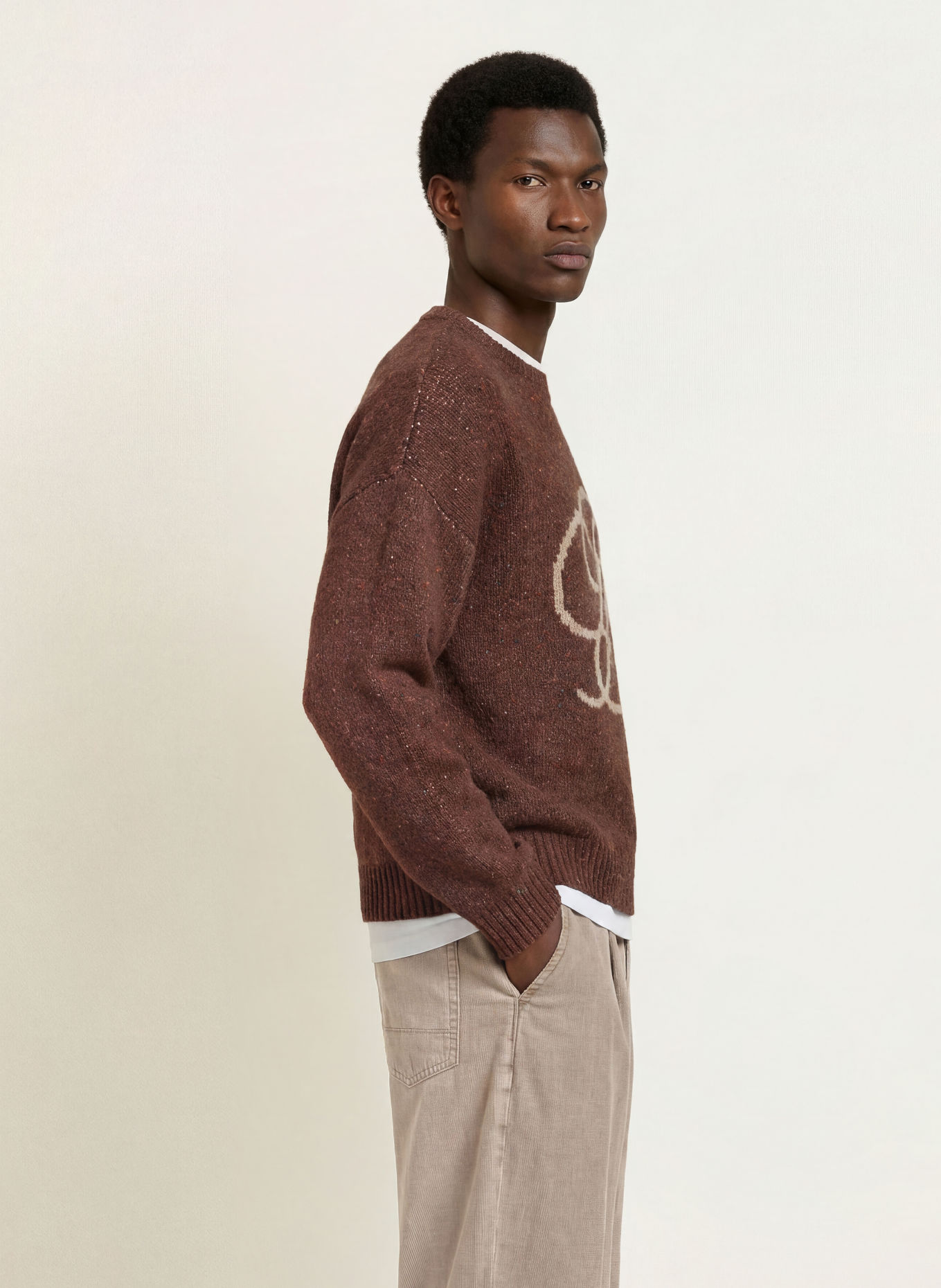 PROHIBITED Pullover: BRAUN