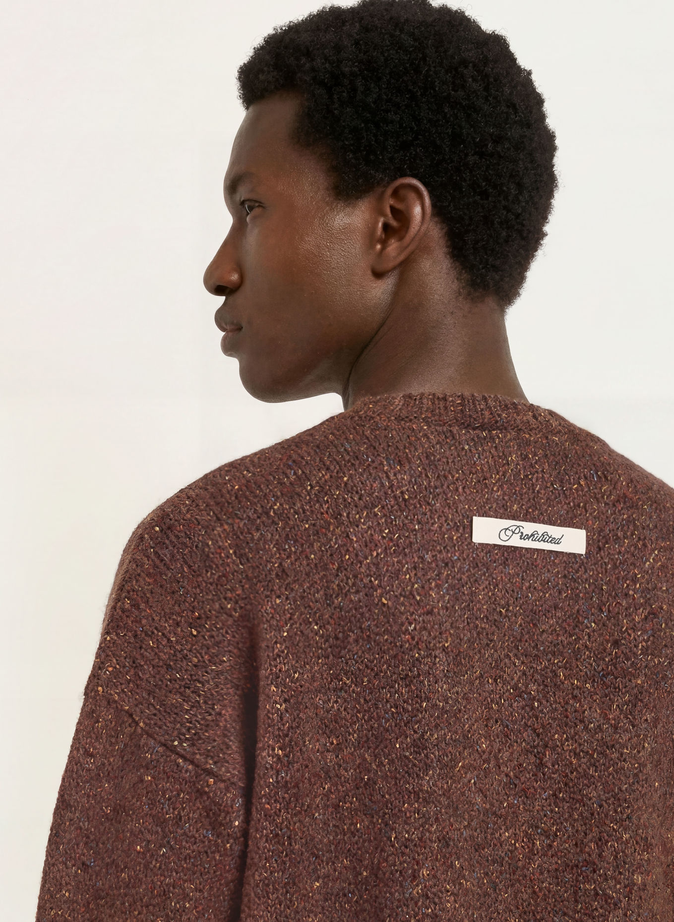 PROHIBITED Pullover: BRAUN