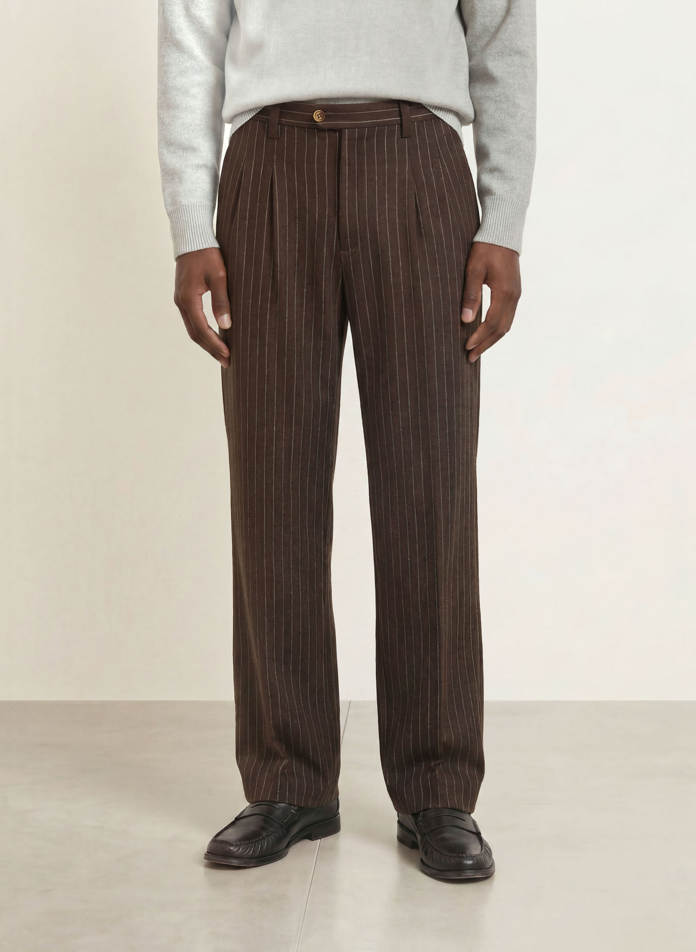 PROHIBITED Hose Regular Fit: 0475 Brown