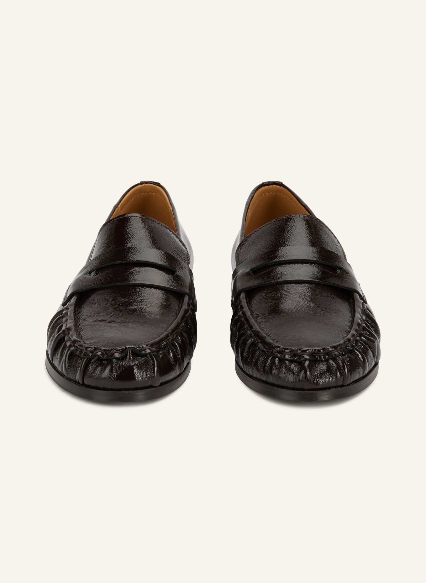 MRS & HUGS Penny-Loafer: DUNKELBRAUN