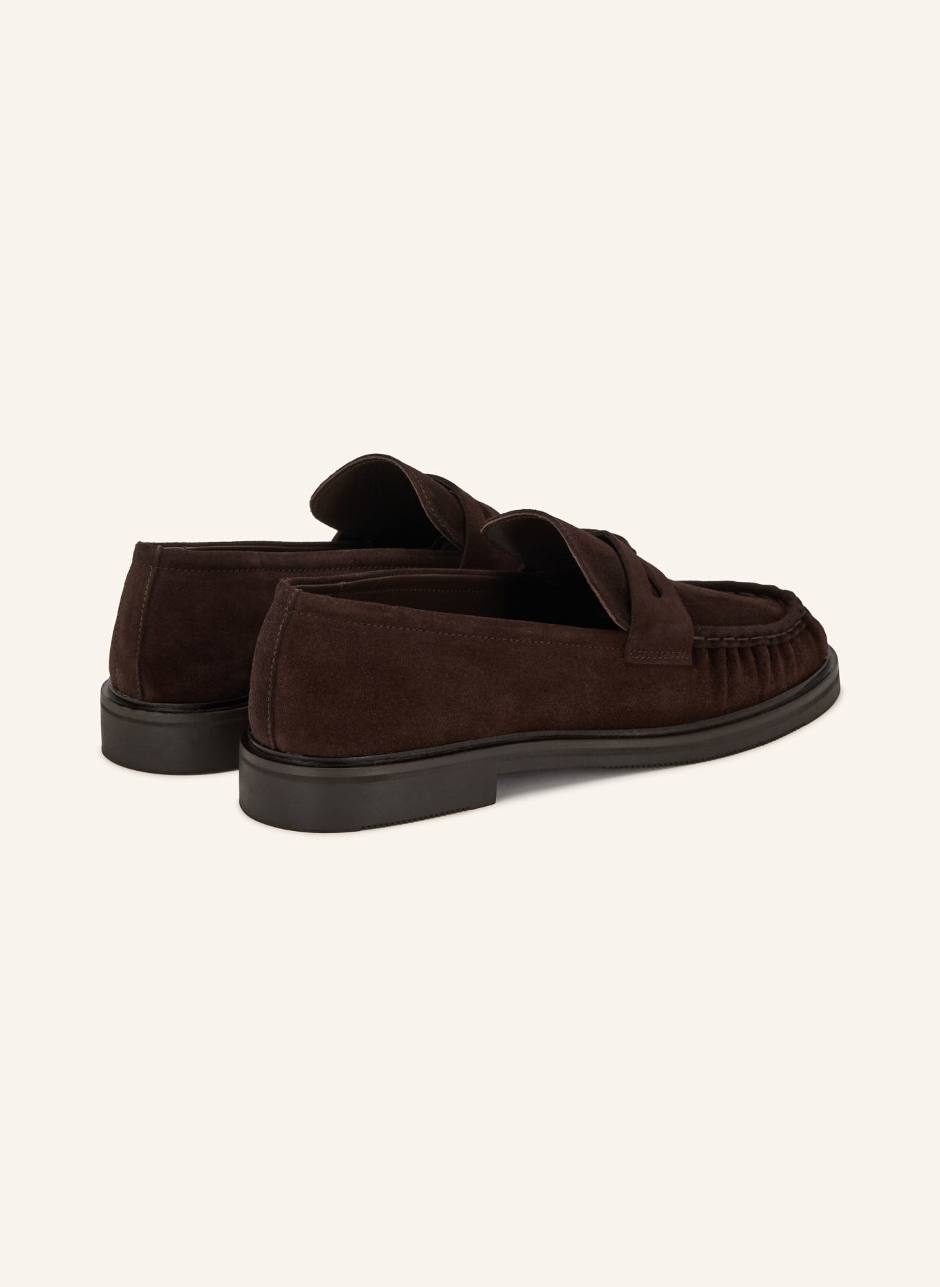 MRS & HUGS Pennyloafer: MARRON FONCÉ