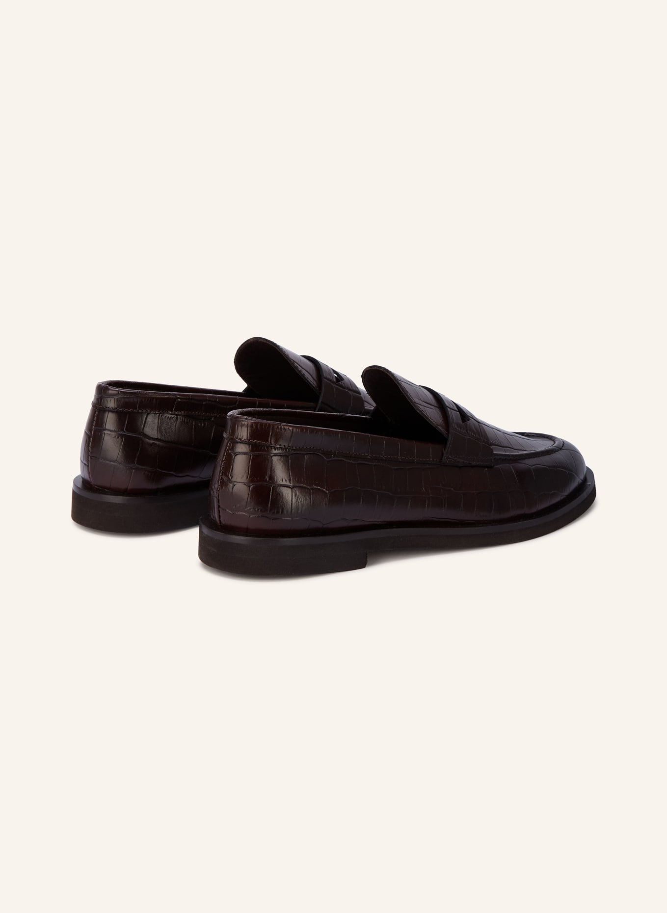 MRS & HUGS Penny-Loafer: DUNKELBRAUN