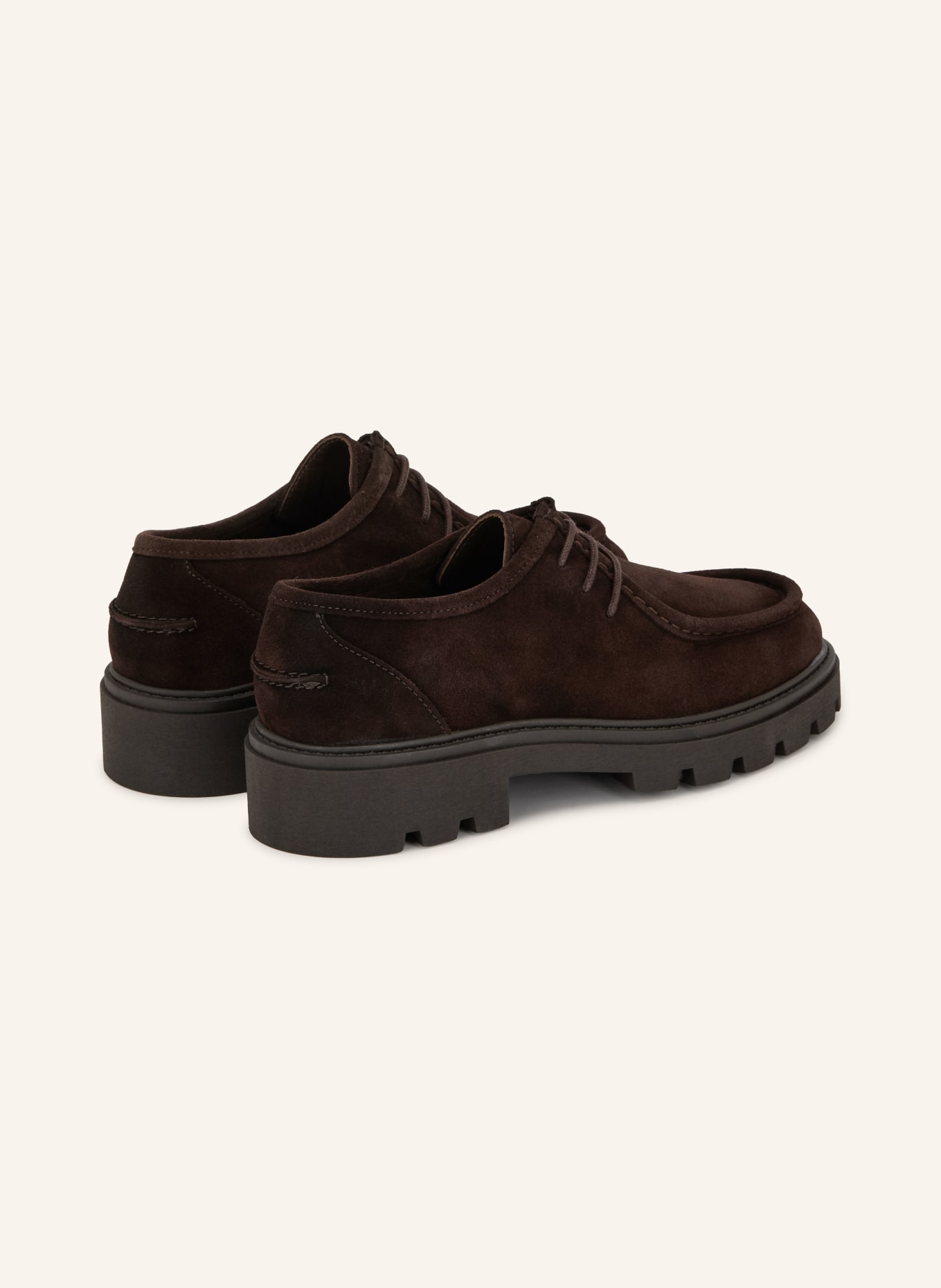 MRS & HUGS Veterschoen: MARRON FONCÉ