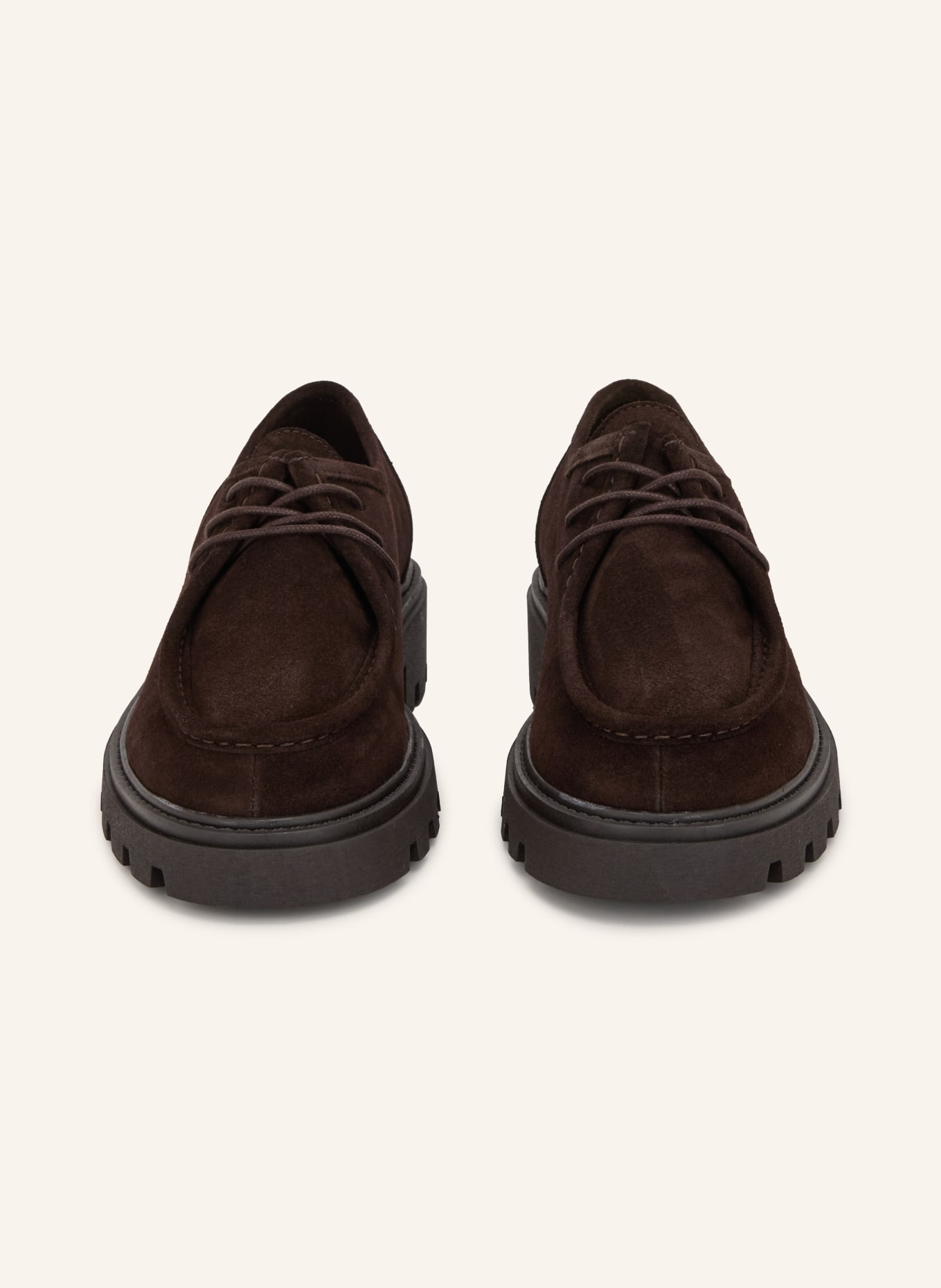 MRS & HUGS Veterschoen: MARRON FONCÉ