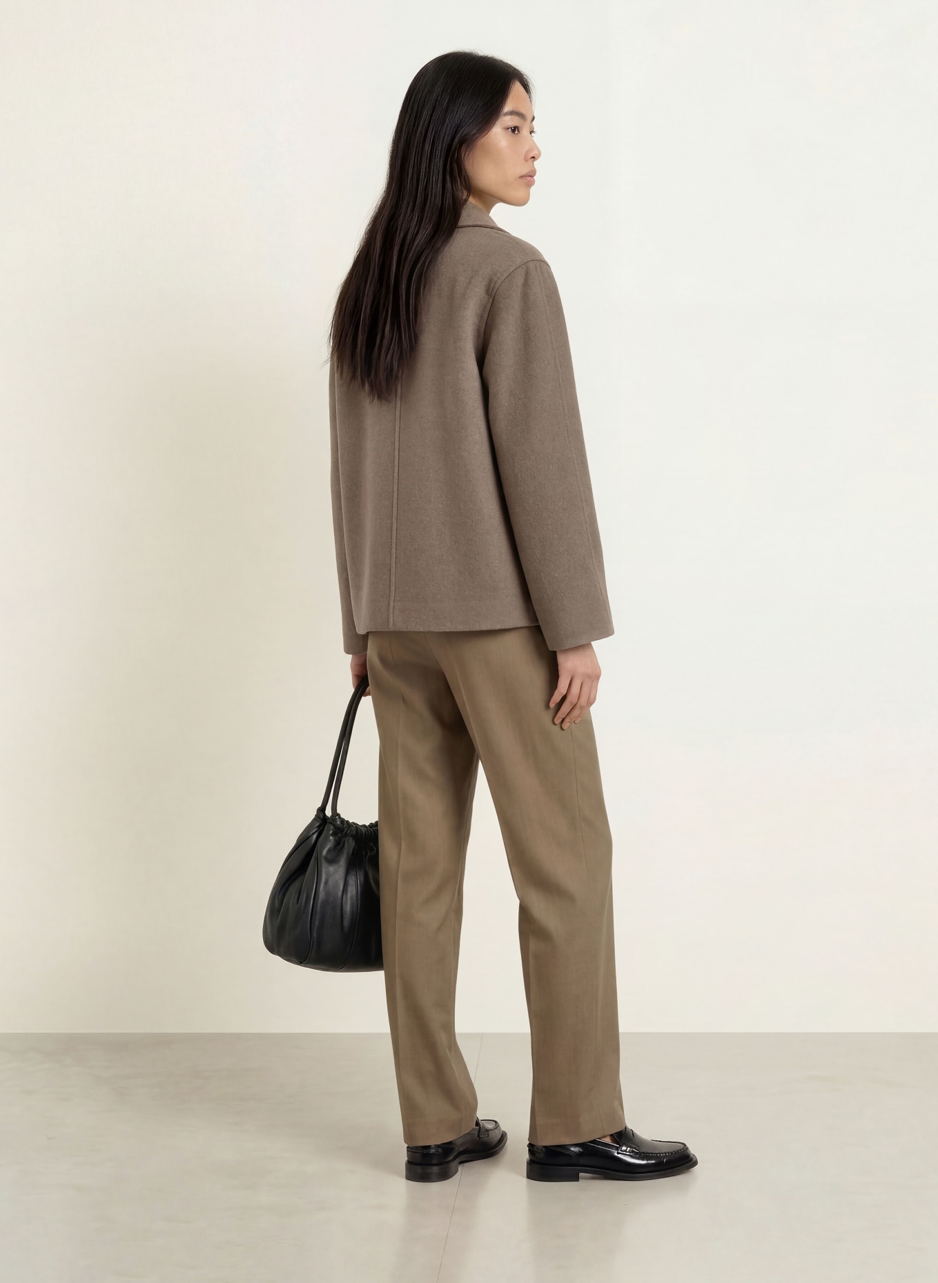 Marc O'Polo Marlenehose: TAUPE