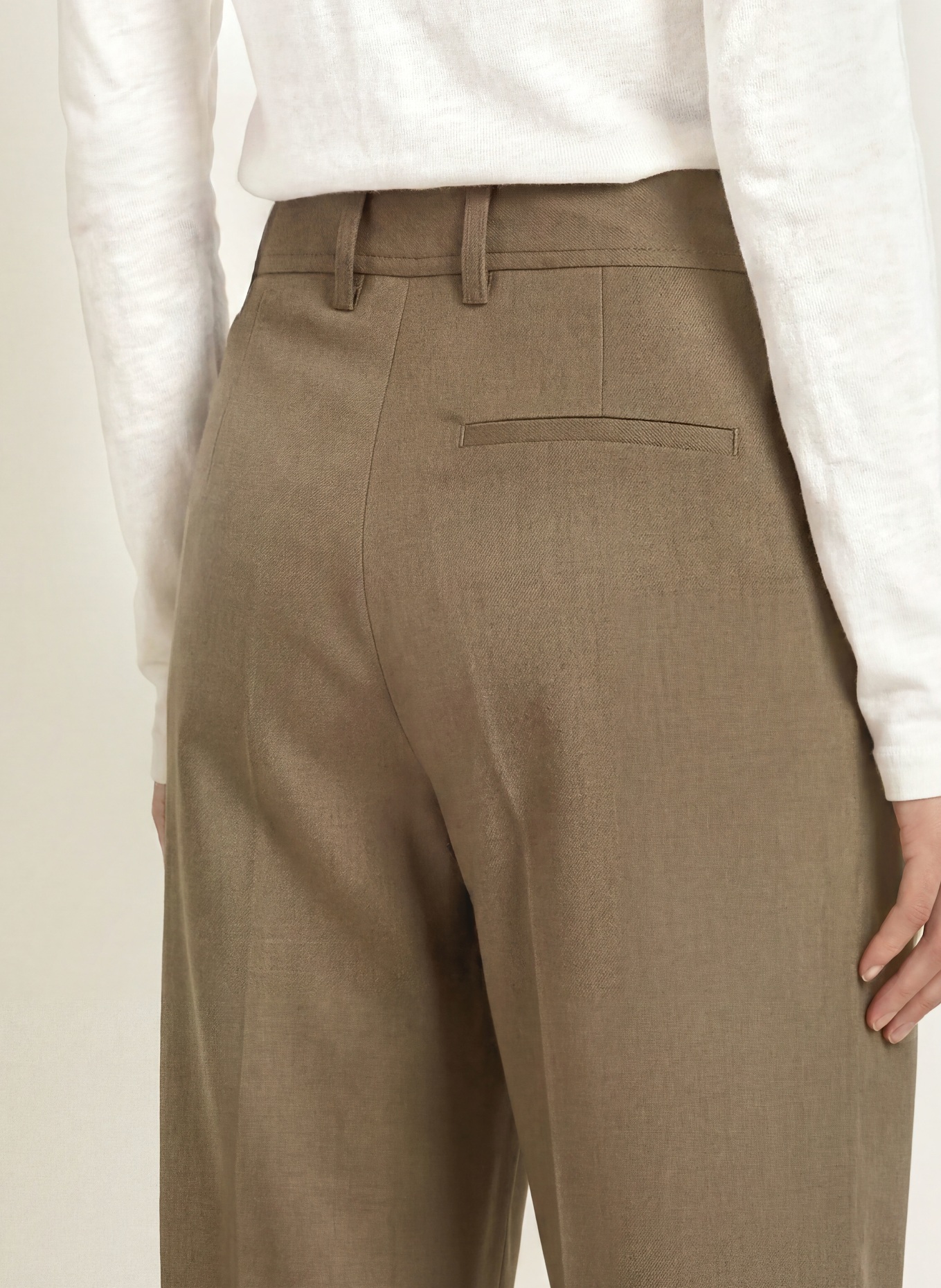 Marc O'Polo Marlenehose: TAUPE