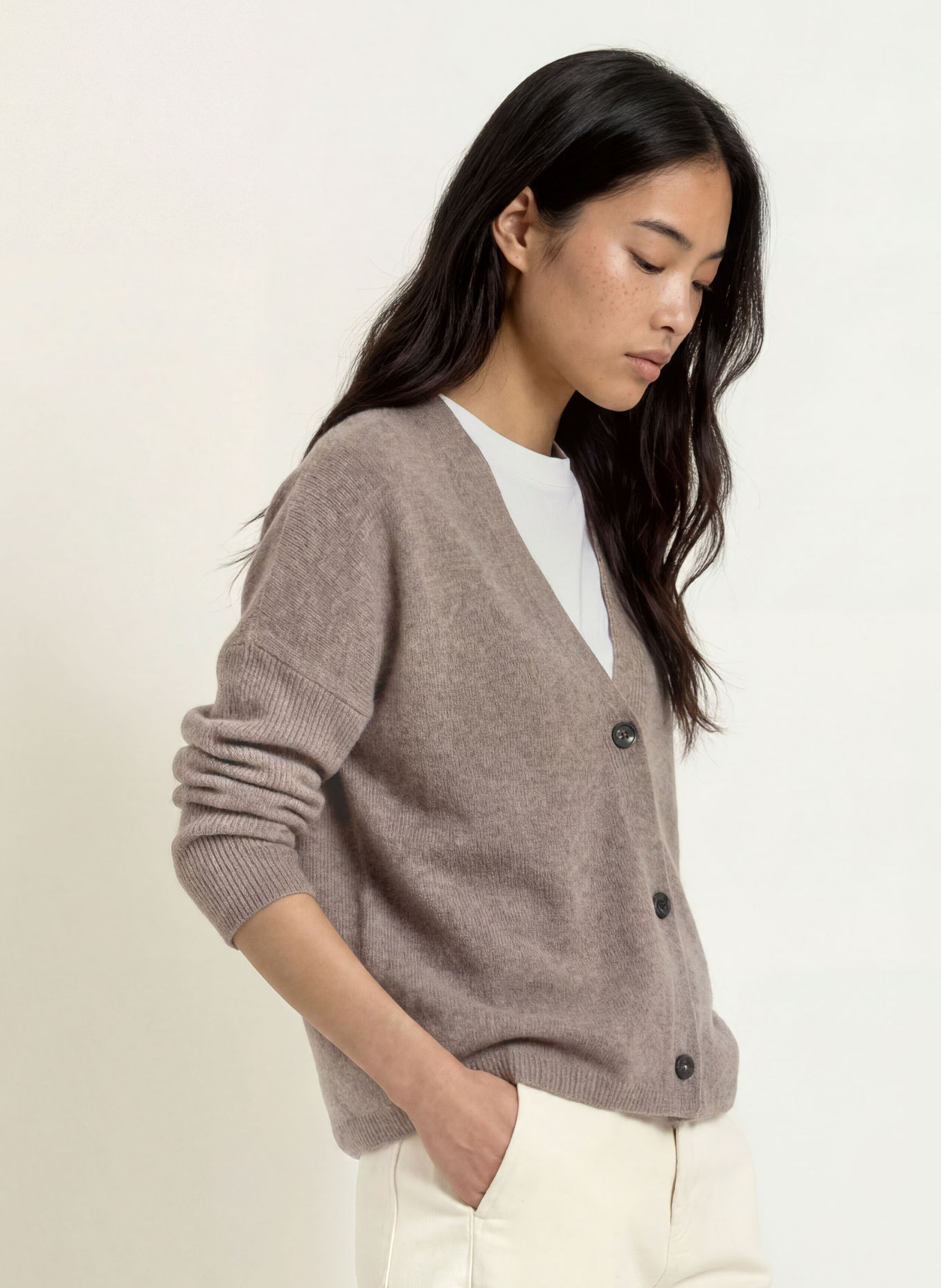 Marc O'Polo Strickjacke: GRAU