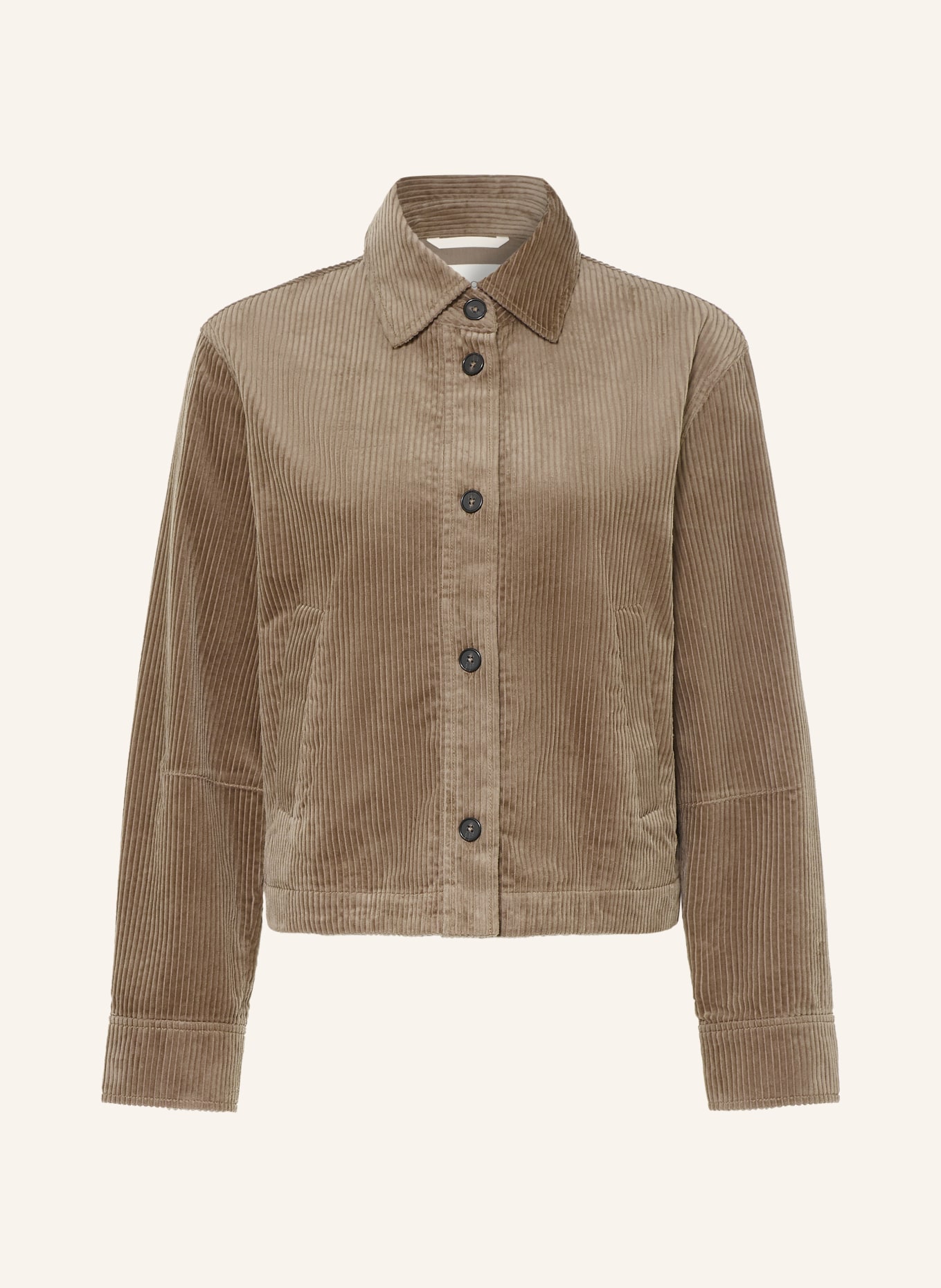 Marc O'Polo Cord-Overshirt: BEIGE