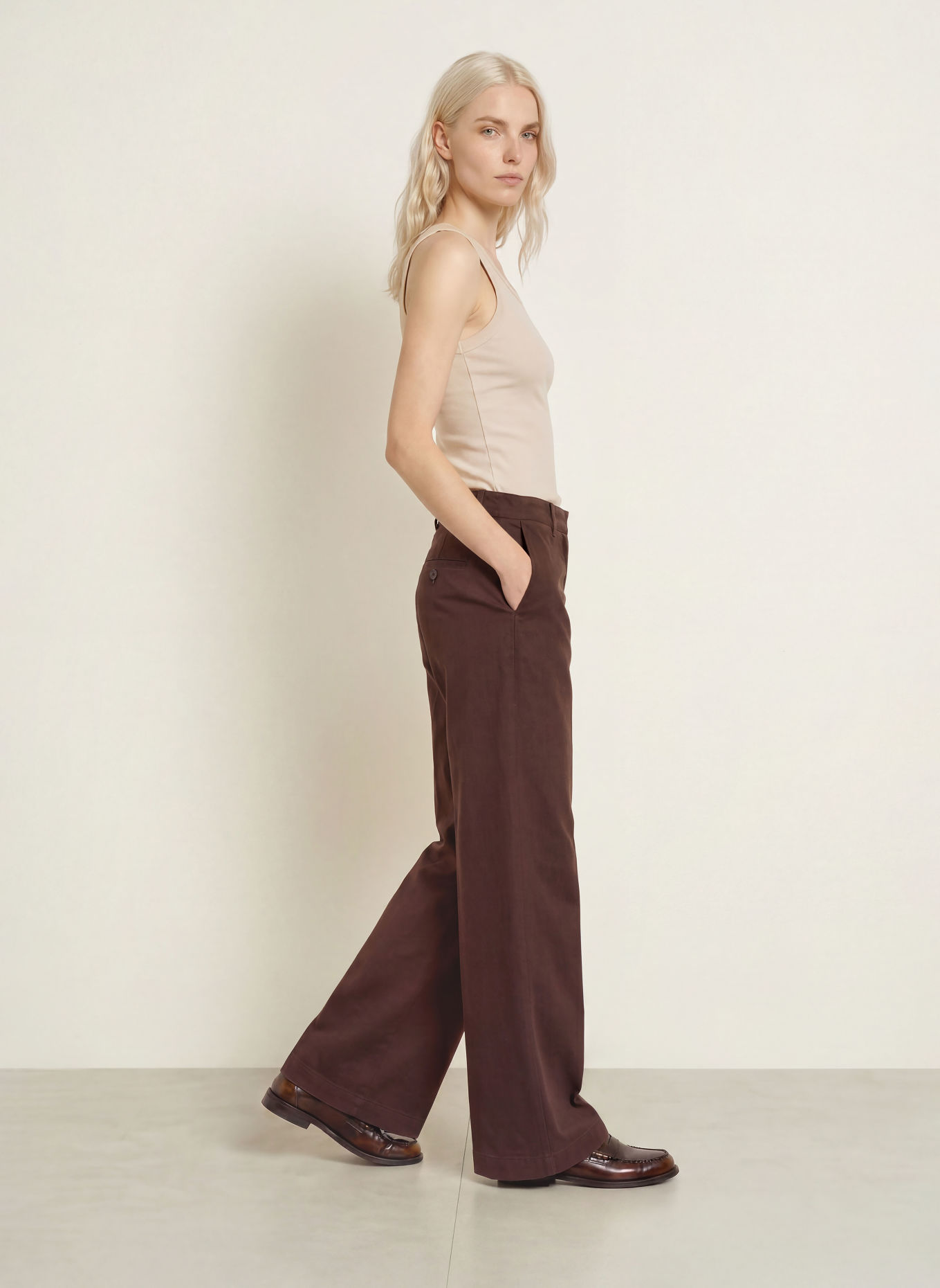 Marc O'Polo Topp: BEIGE