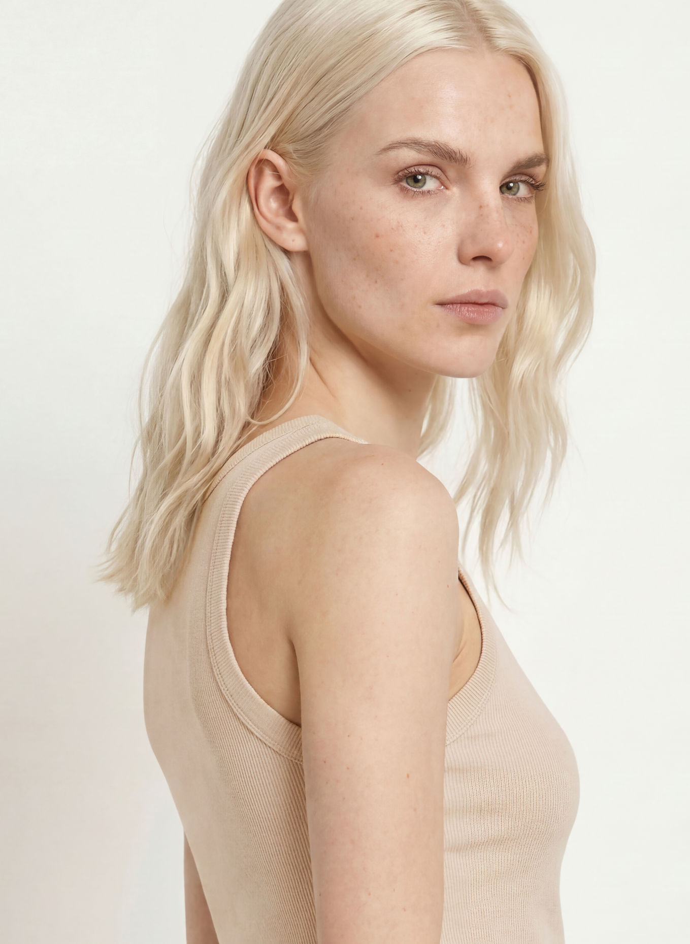 Marc O'Polo Topp: BEIGE