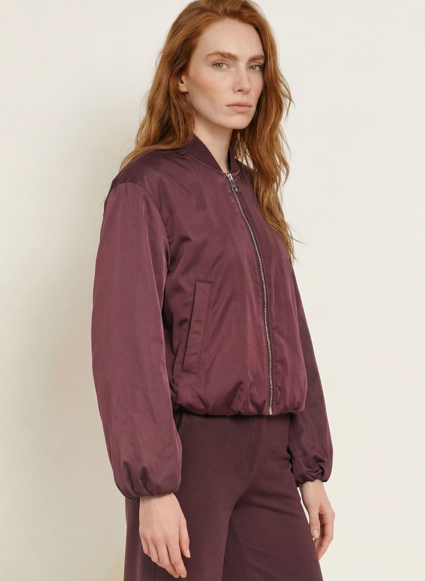 Marc O'Polo Blouson: MØRKERØD