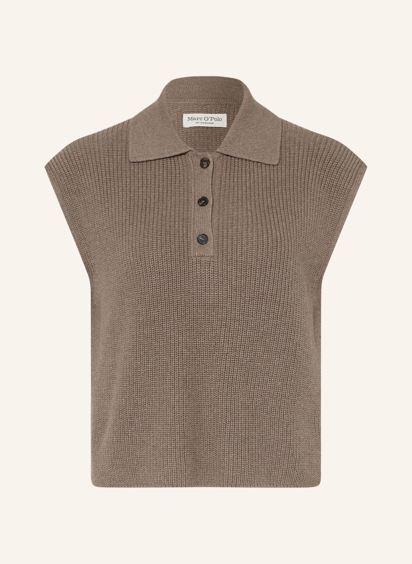 Marc O'Polo Sweater vest: TAUPE
