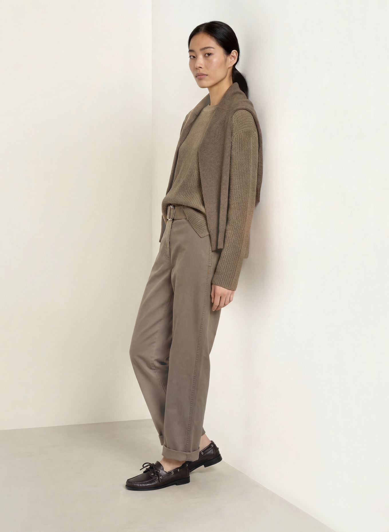 Marc O'Polo Pull: TAUPE