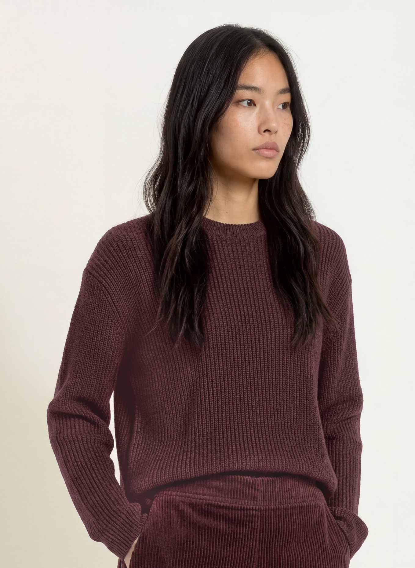 Marc O'Polo Pull: ROUGE FONCÉ