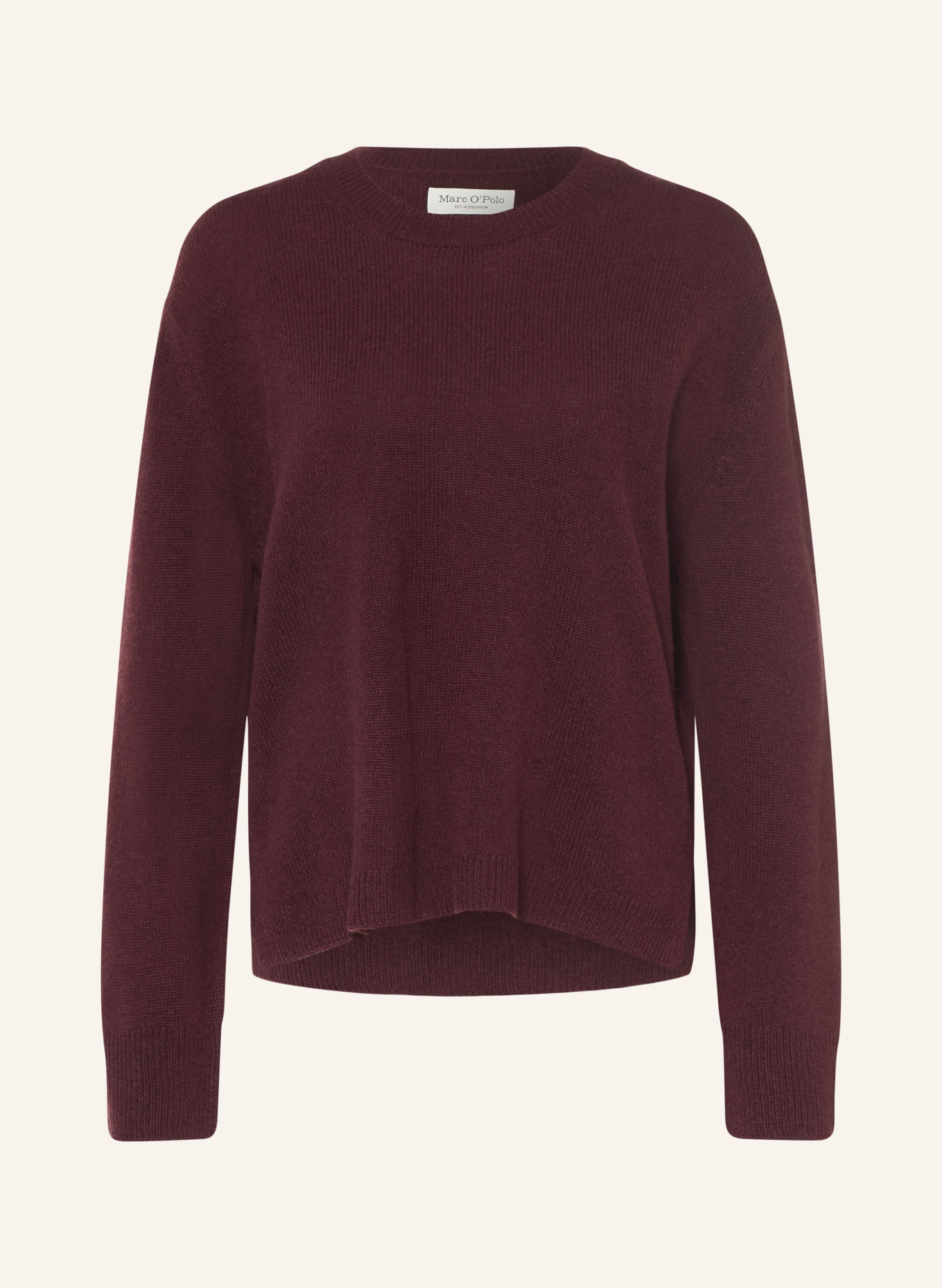 Marc O'Polo Sweter: CIEMNOBRĄZOWY