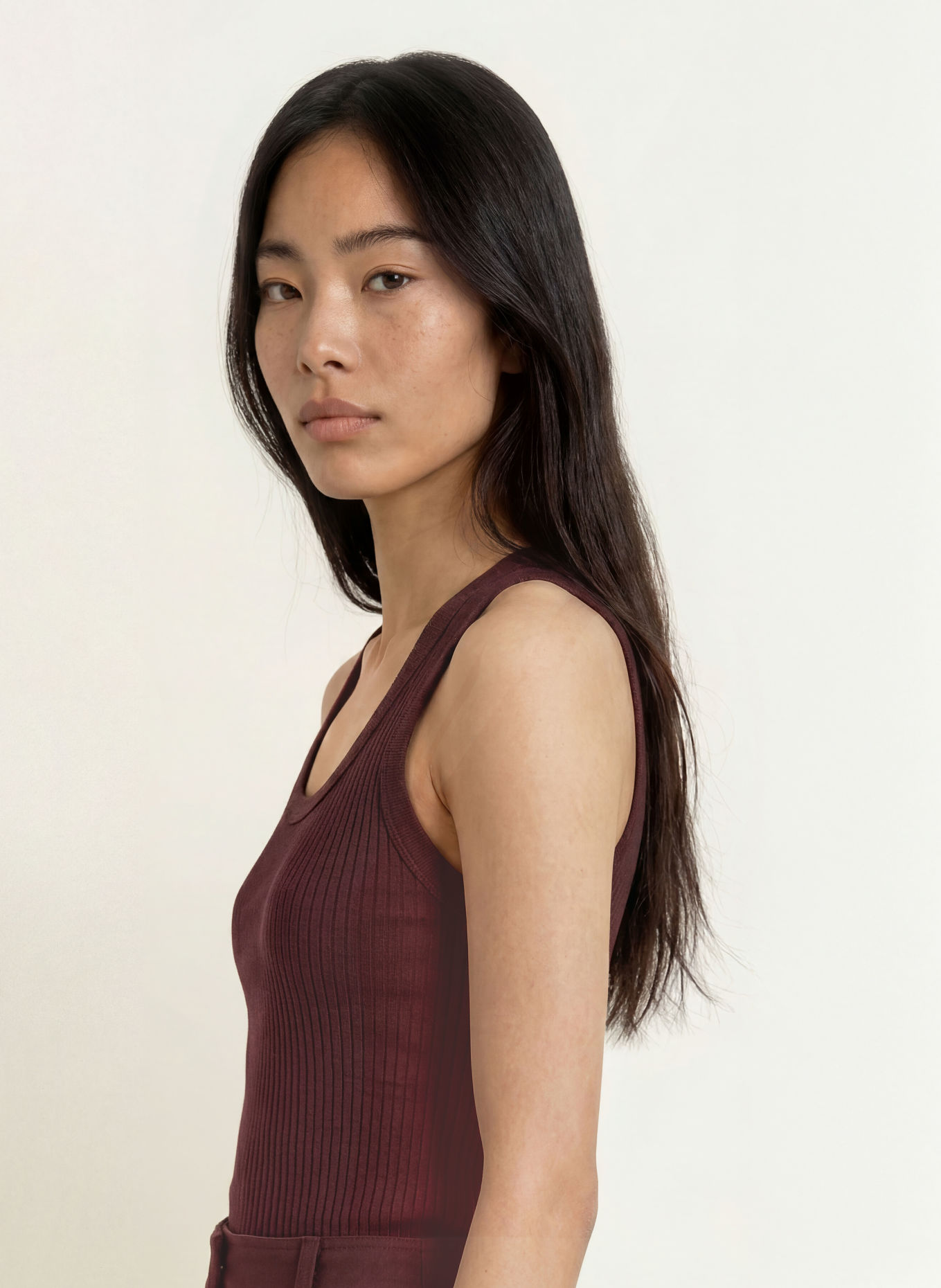 Marc O'Polo Top: DUNKELROT