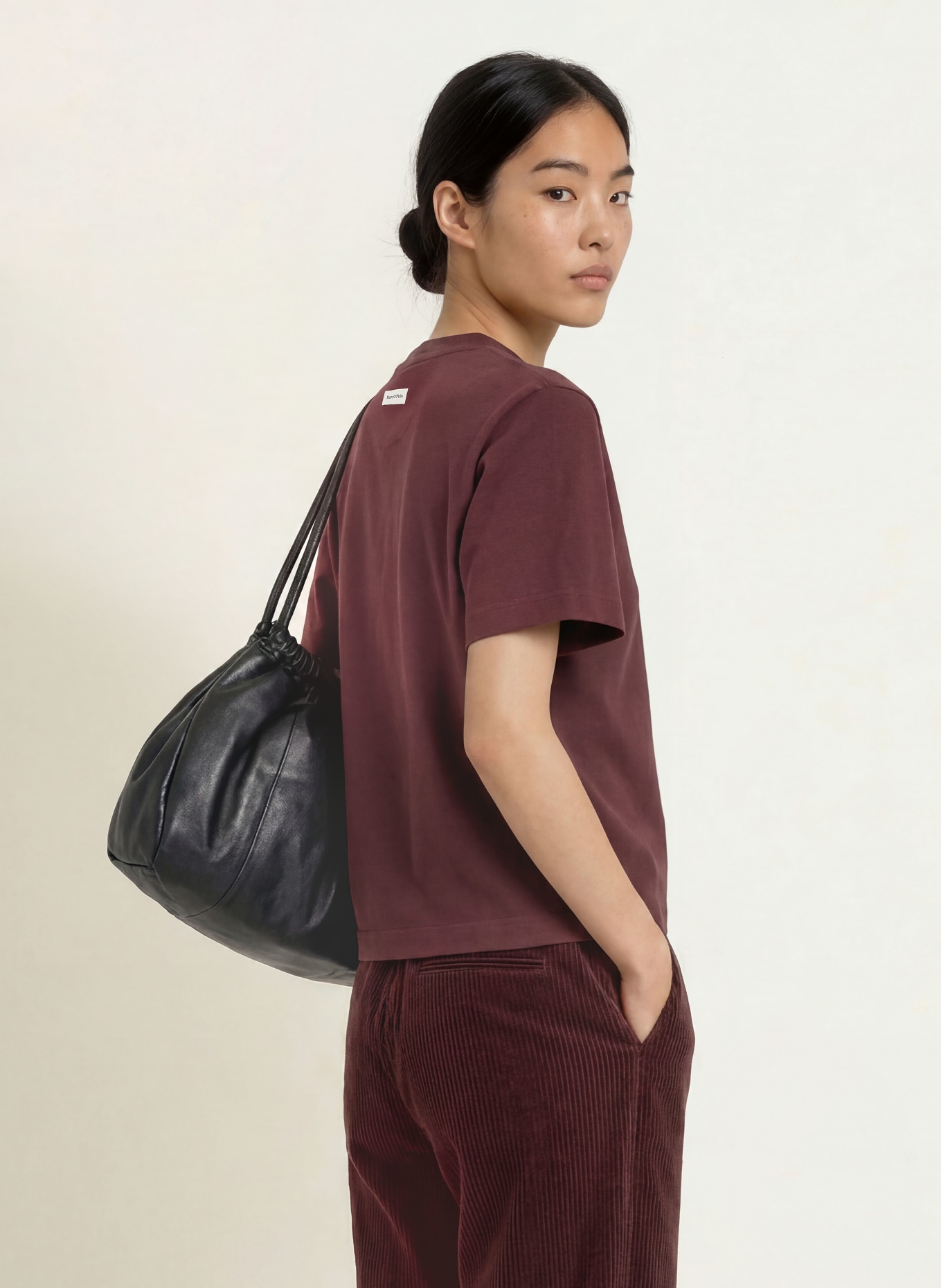 Marc O'Polo T-shirt: DARK RED