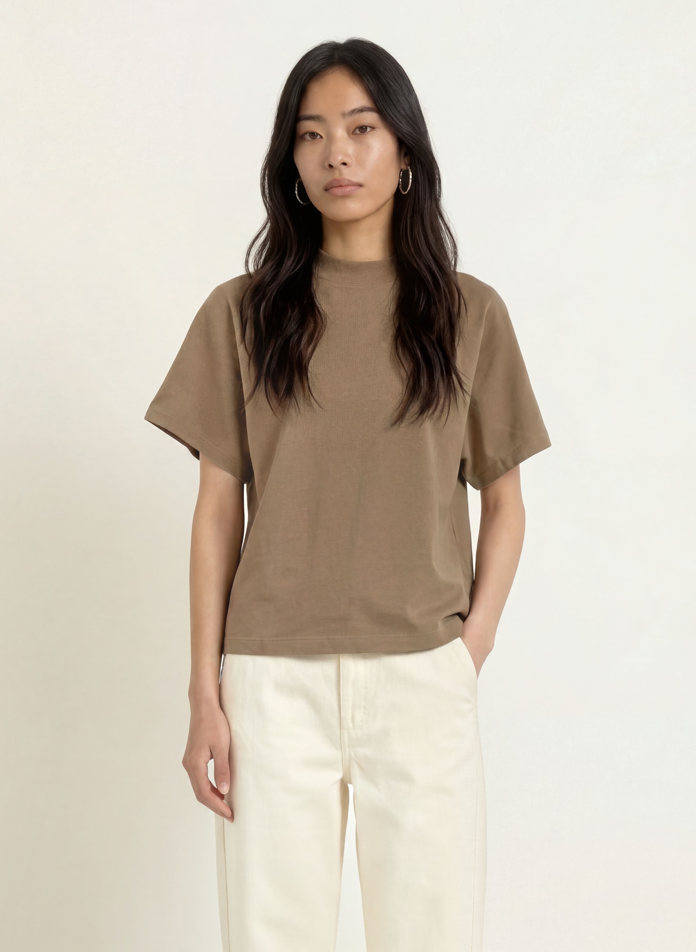 Marc O'Polo Tricouri: TAUPE