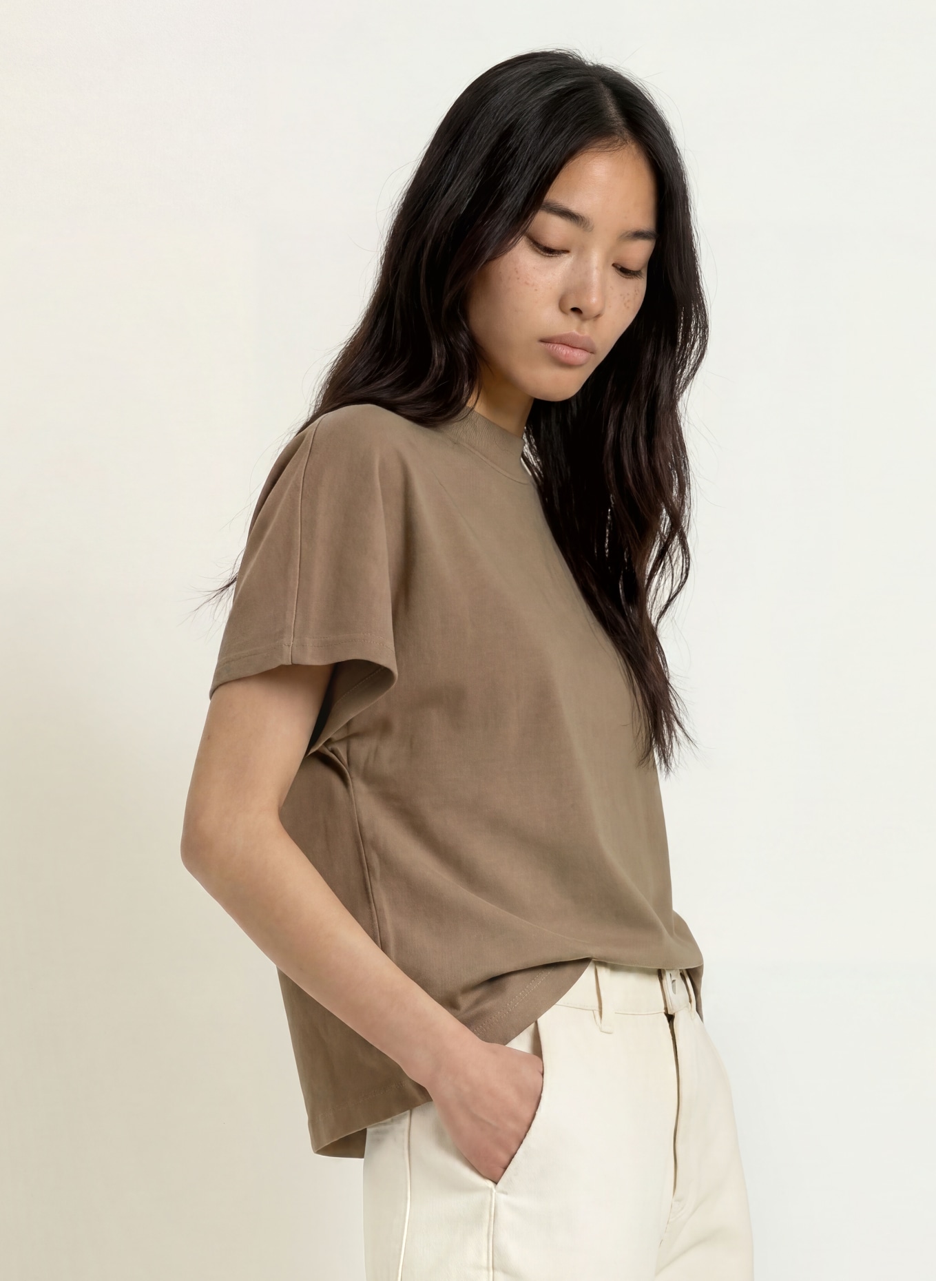 Marc O'Polo Tricouri: TAUPE