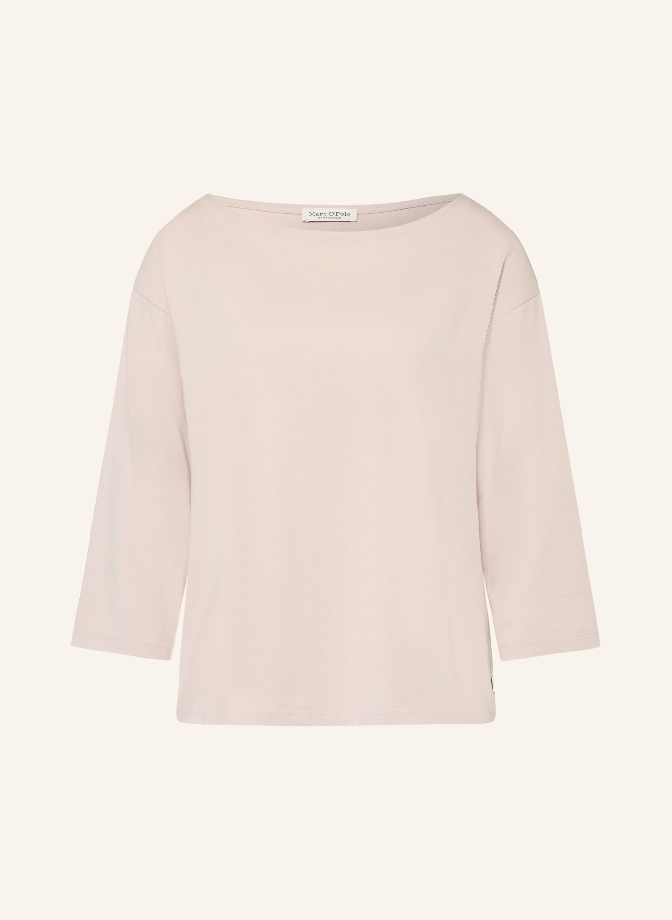 Marc O'Polo Shirt mit 3/4-Arm: BEIGE