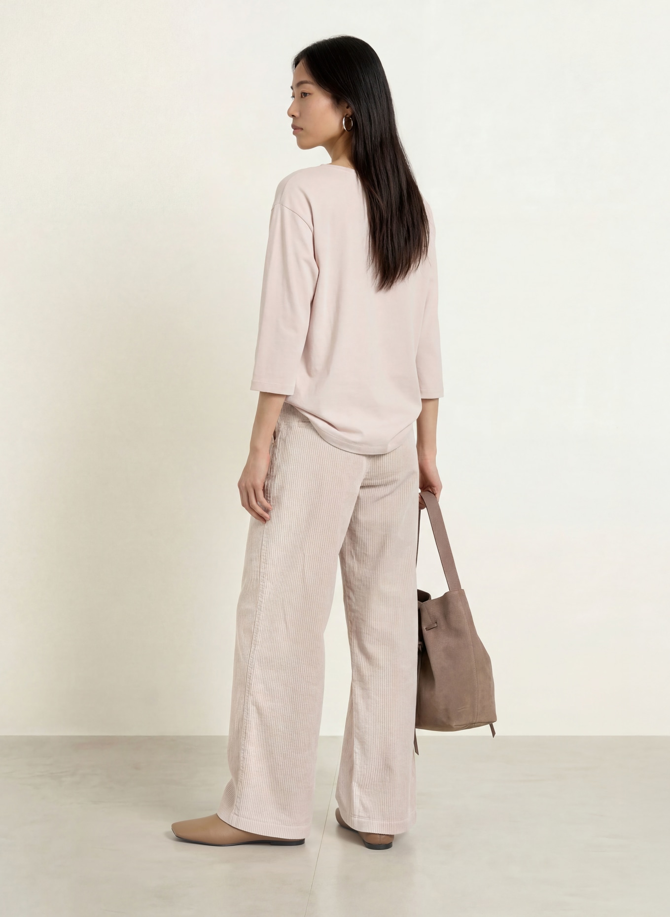 Marc O'Polo Shirt mit 3/4-Arm: BEIGE