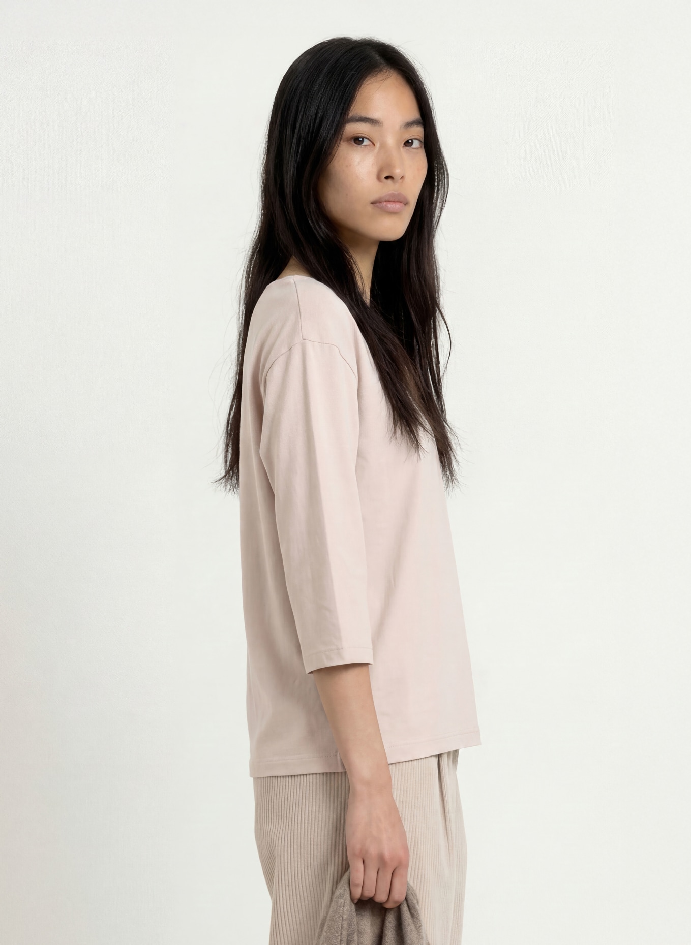 Marc O'Polo Shirt mit 3/4-Arm: BEIGE