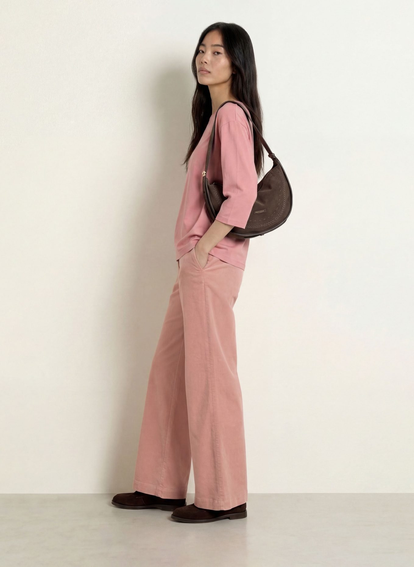 Marc O'Polo Shirt mit 3/4-Arm: ROSA