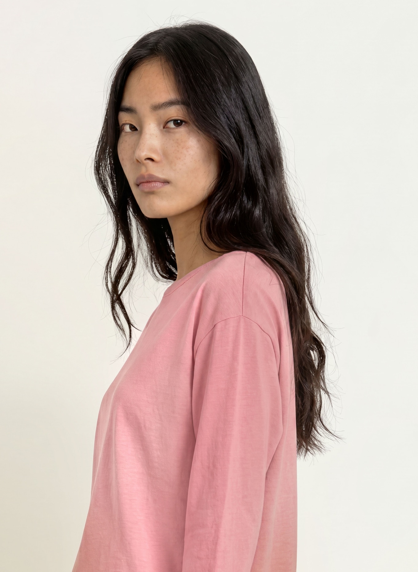 Marc O'Polo Shirt mit 3/4-Arm: ROSA