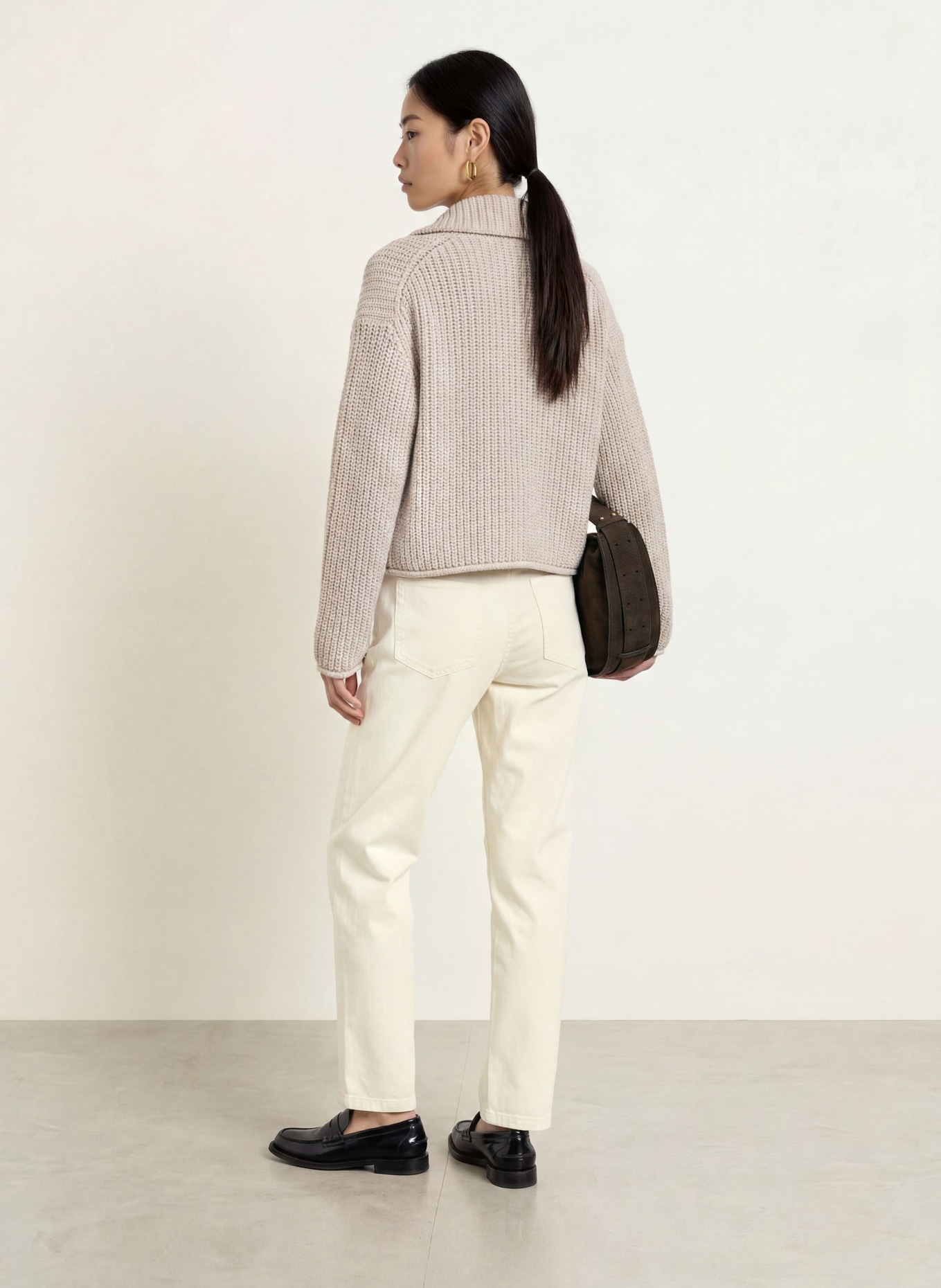 Marc O'Polo Strickjacke: CREME