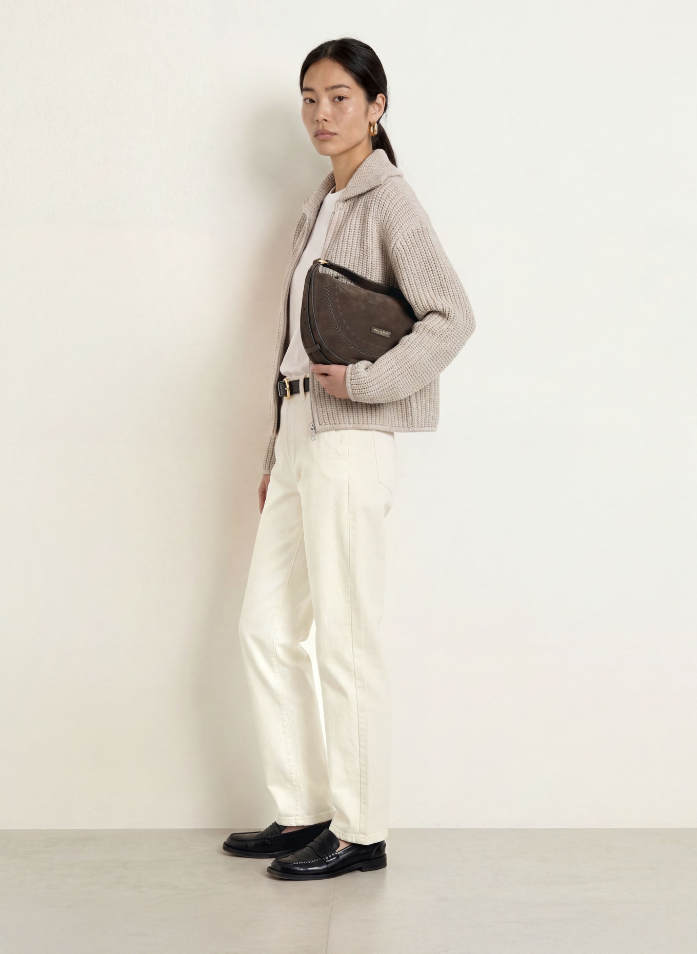 Marc O'Polo Strickjacke: CREME