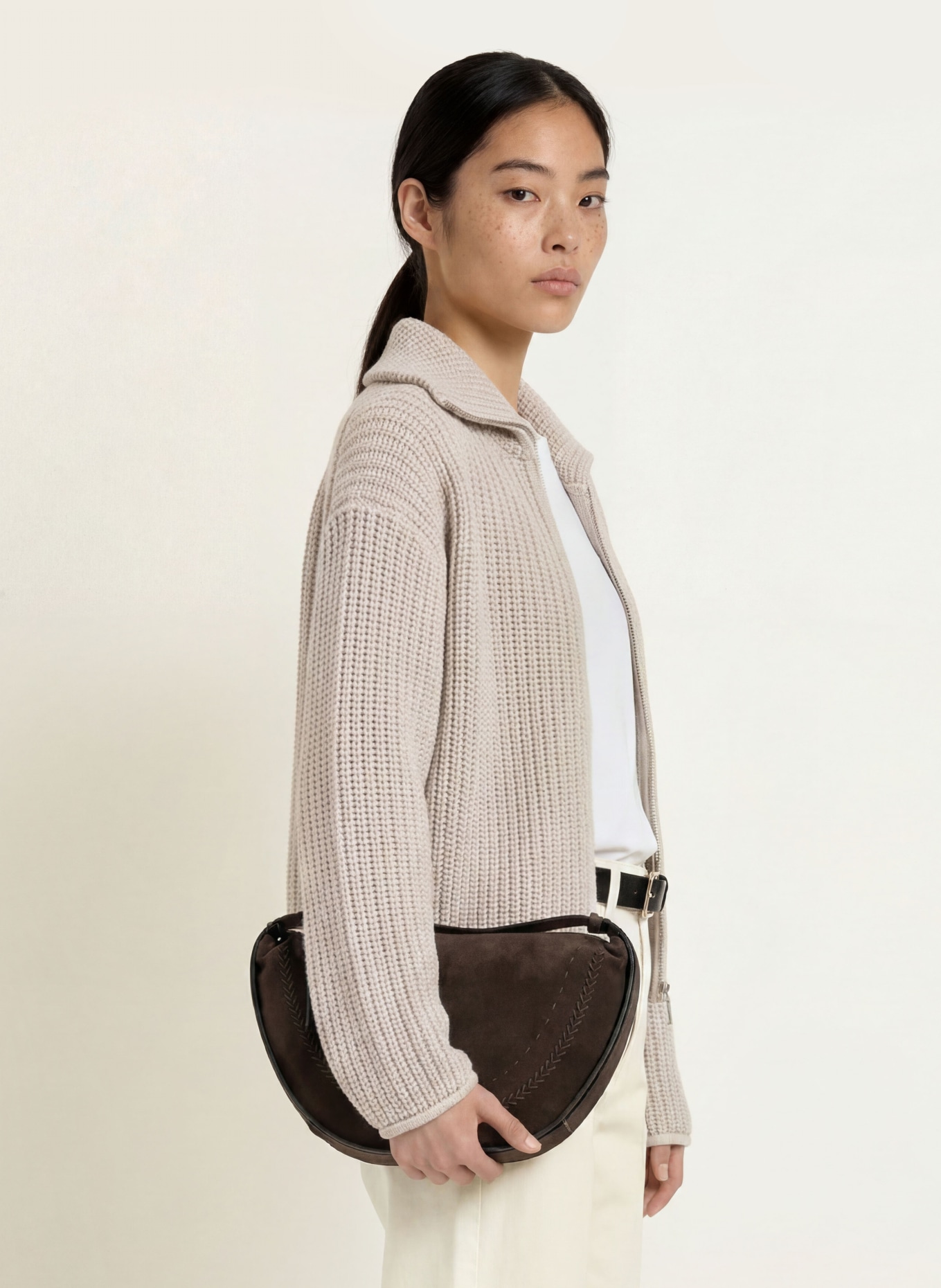 Marc O'Polo Strickjacke: CREME
