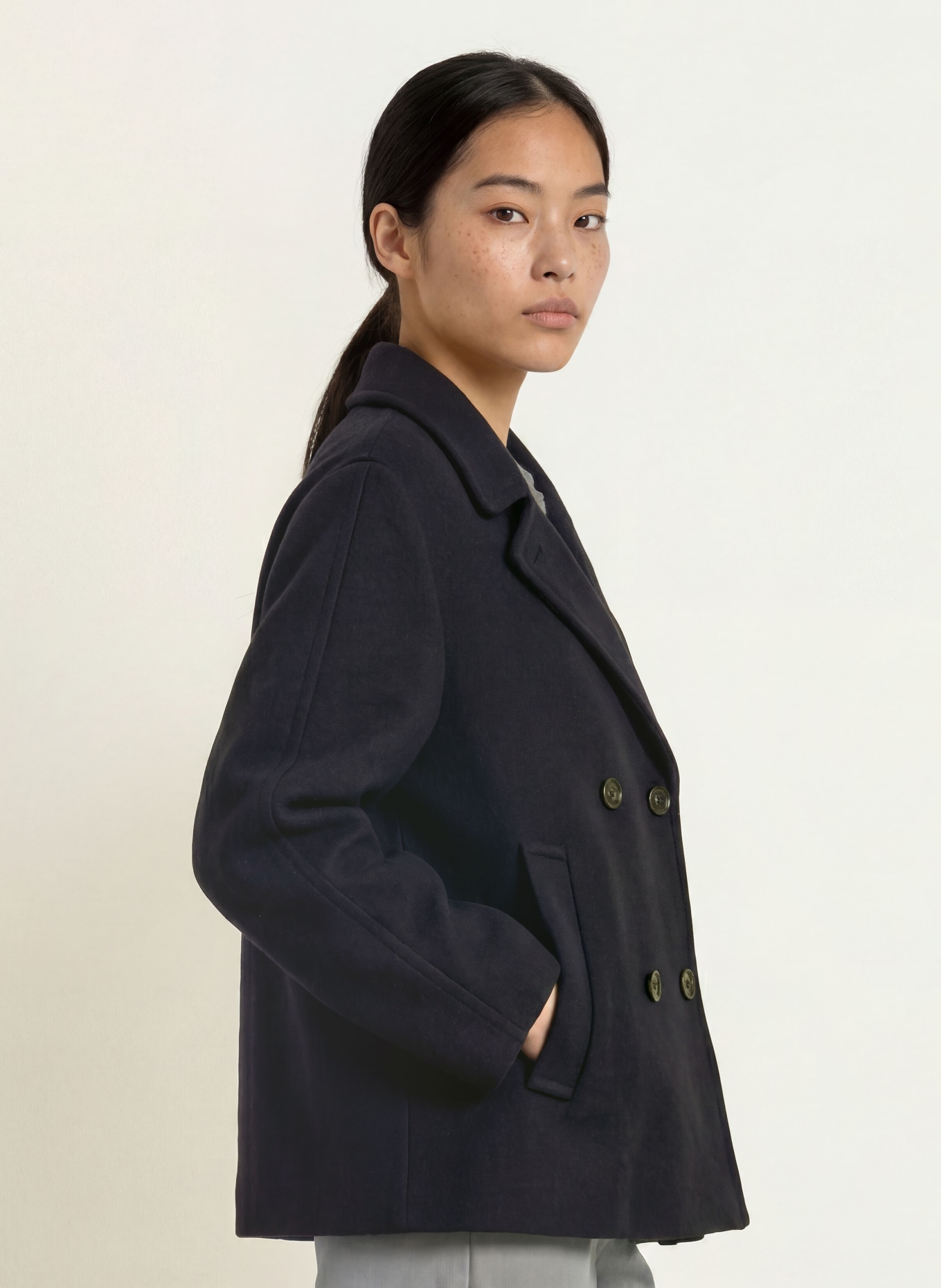 Marc O'Polo Pea coat: DARK BLUE