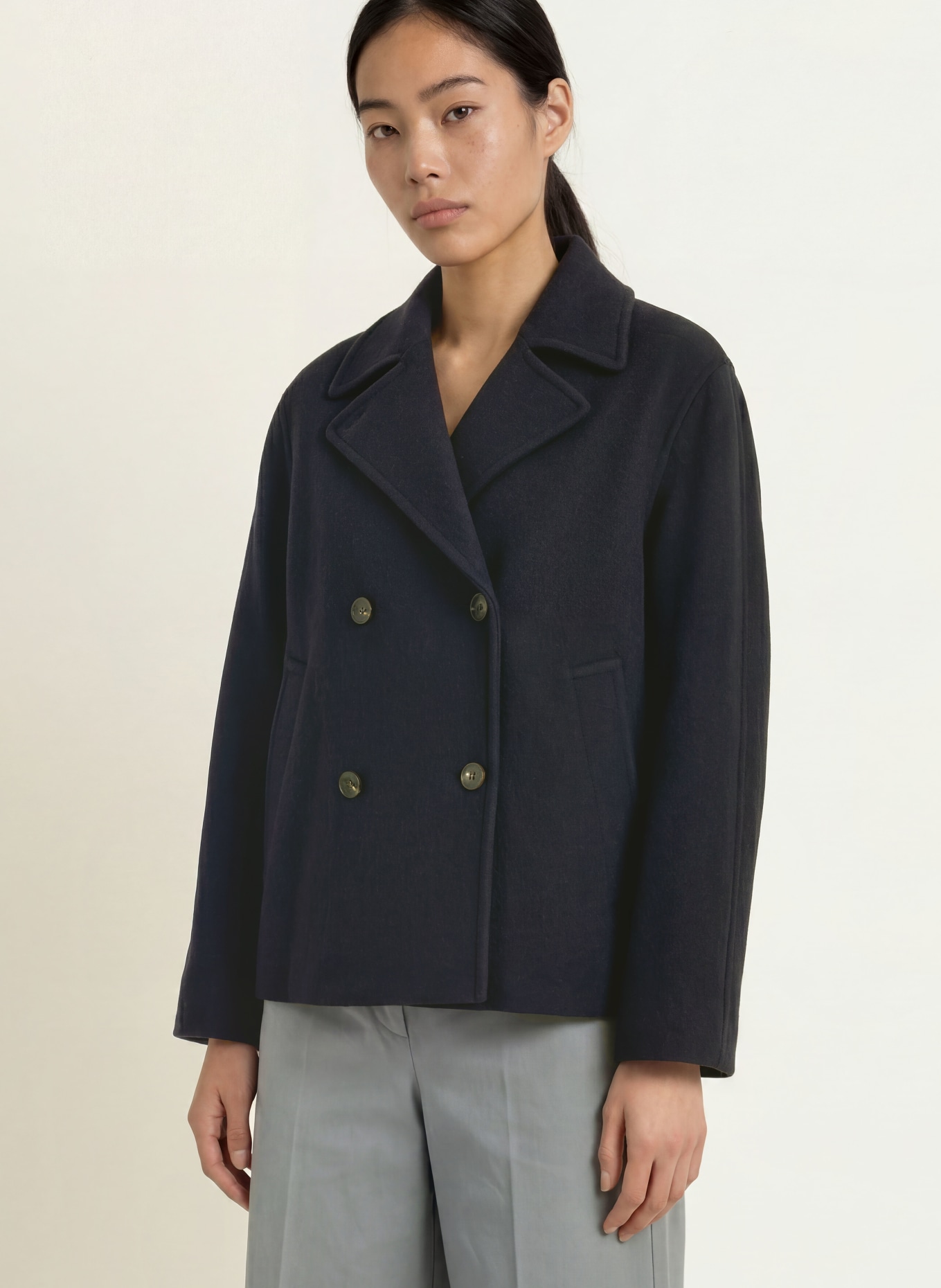 Marc O'Polo Pea coat: DARK BLUE