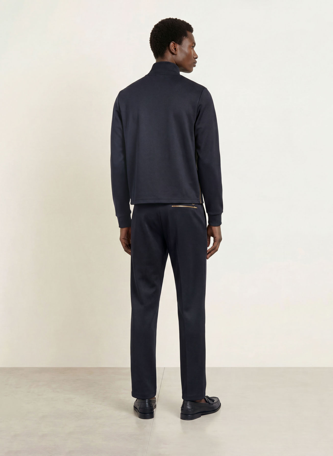 FRED PERRY Trainingsjas: DONKERBLAUW