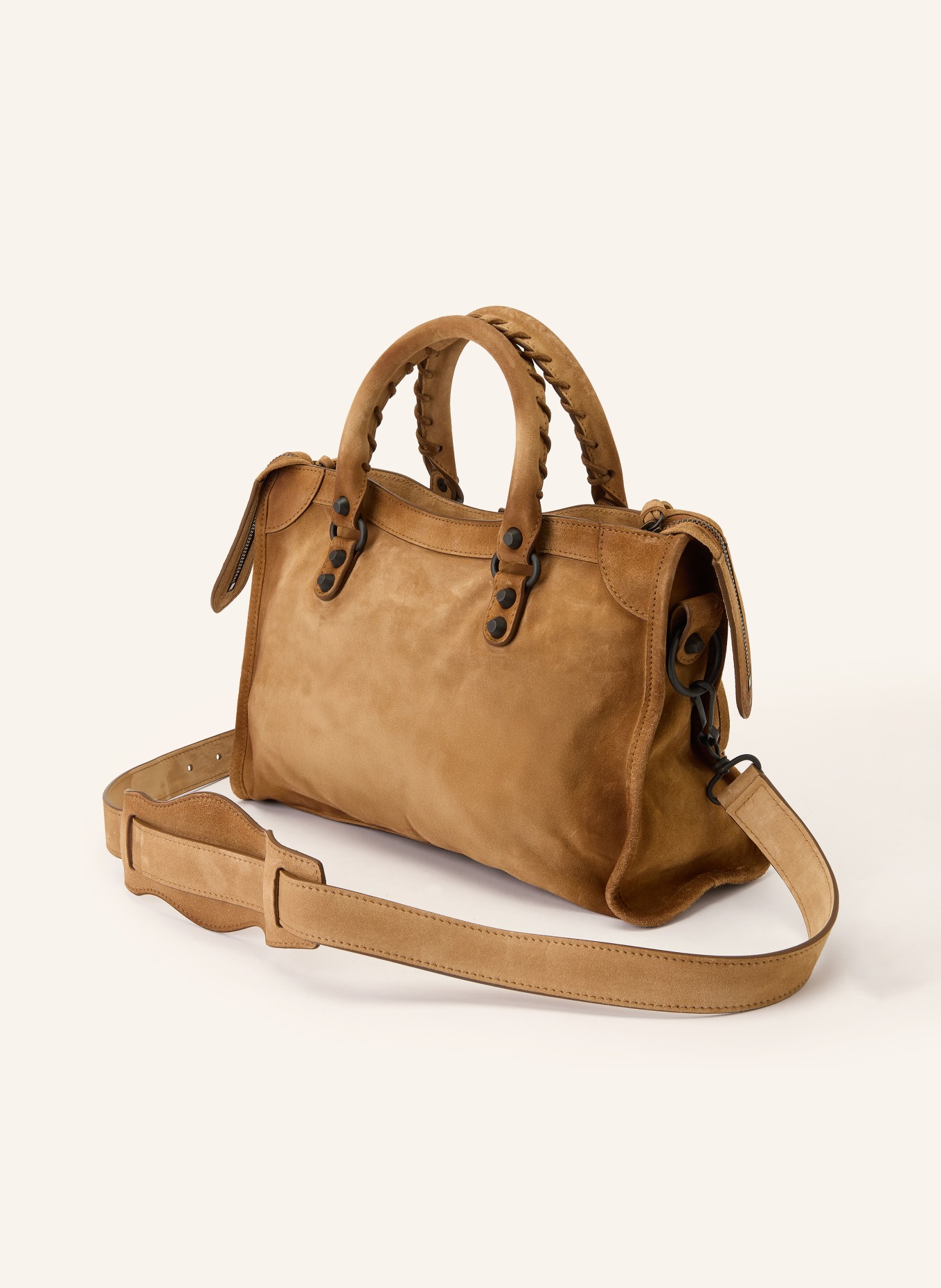 BALENCIAGA Handtasche LE CITY BAG SMALL: COGNAC / SCHWARZ