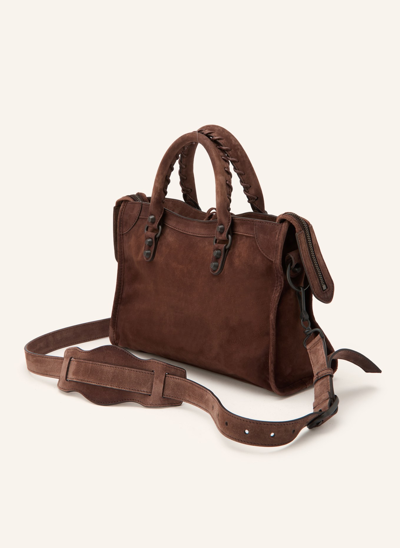 BALENCIAGA Torebka LE CITY BAG SMALL: CIEMNOBRĄZOWY