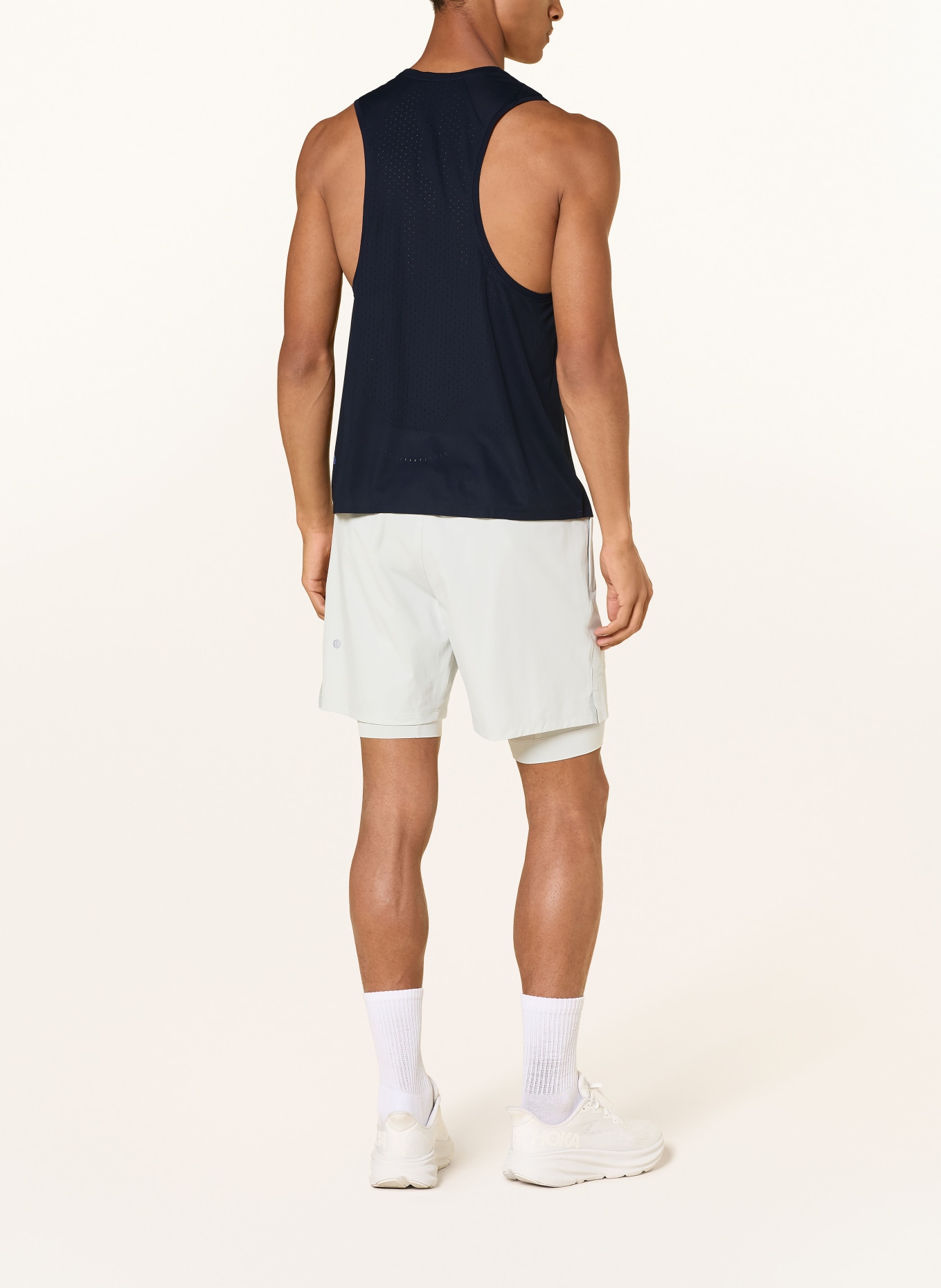 lululemon Funkční top FAST AND FREE: TMAVĚ MODRÁ