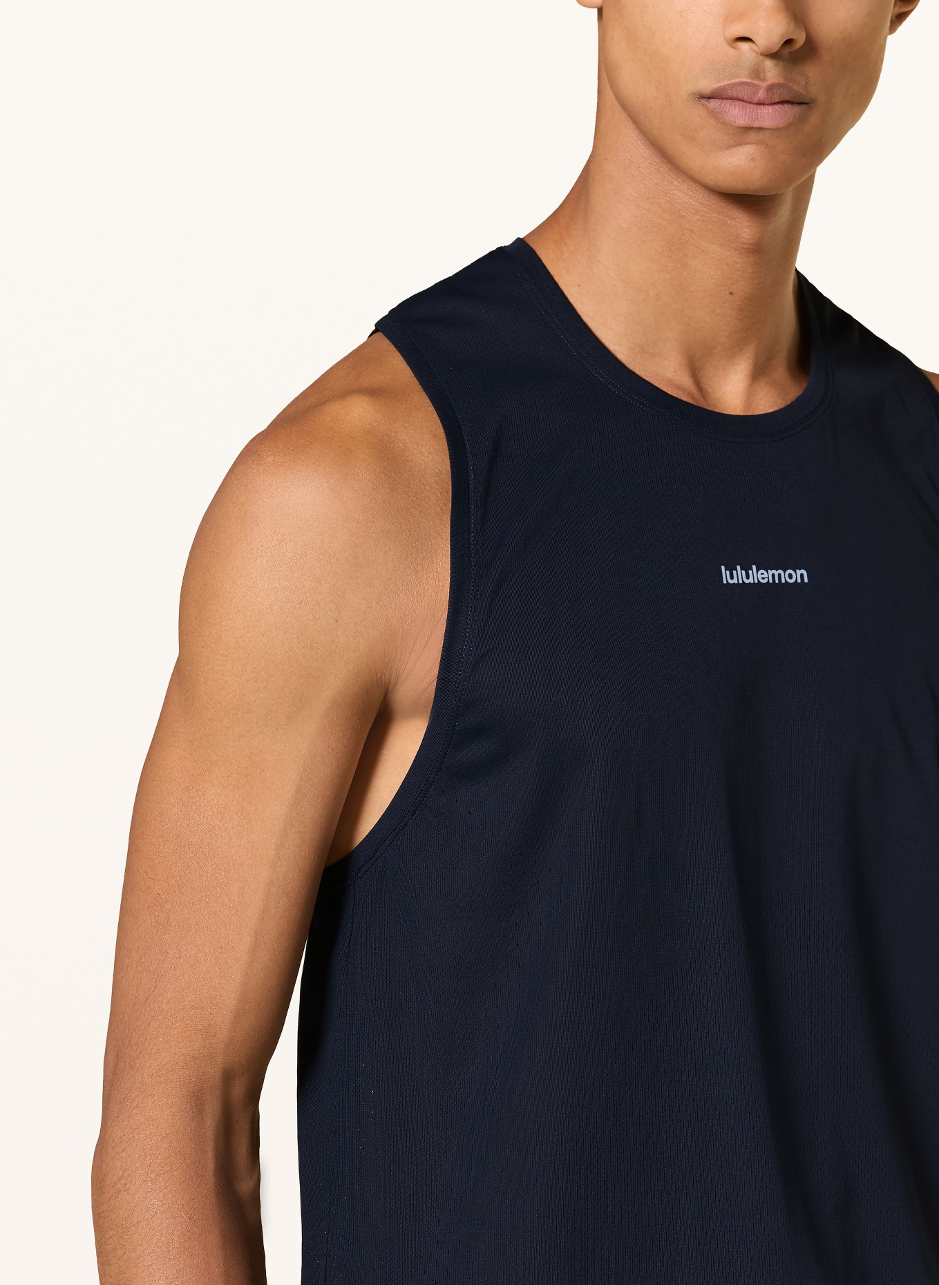 lululemon Funkční top FAST AND FREE: TMAVĚ MODRÁ