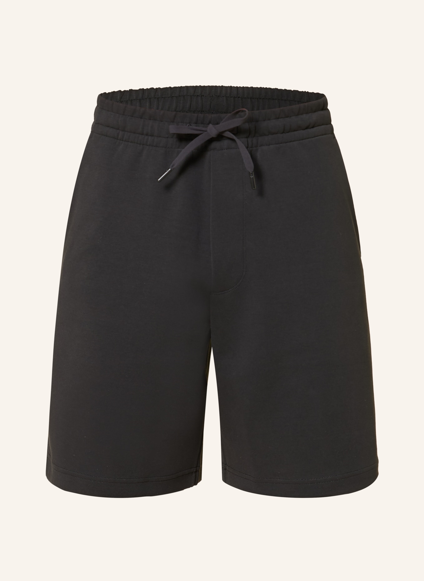 lululemon Sweatshort SMOOTH DOUBLE KNIT: ZWART