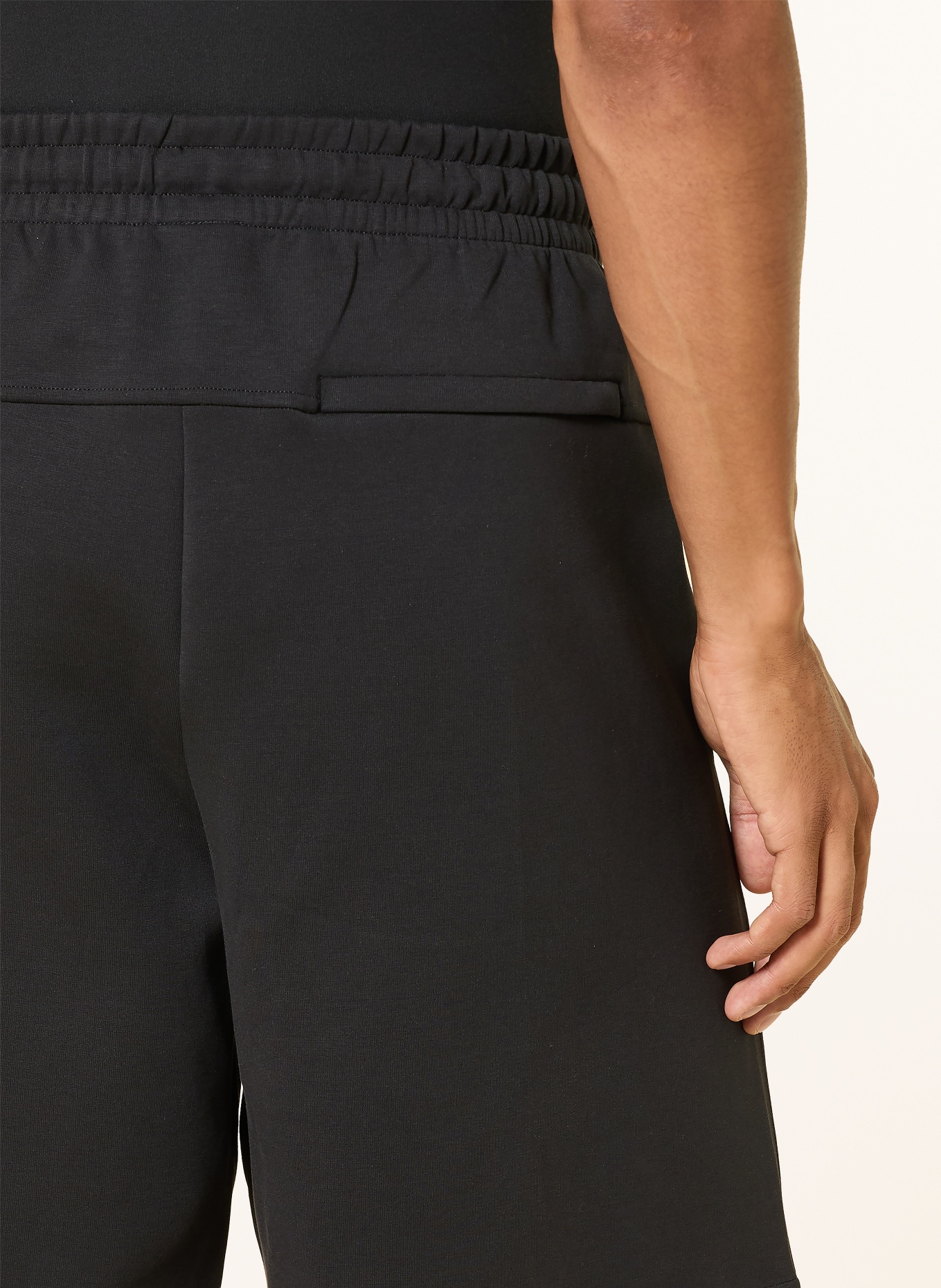 lululemon Sweatshort SMOOTH DOUBLE KNIT: ZWART