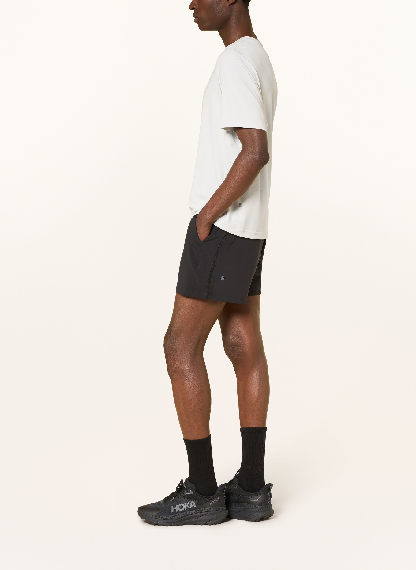 lululemon PACEBREAKER 2-in-1 training shorts: BLACK