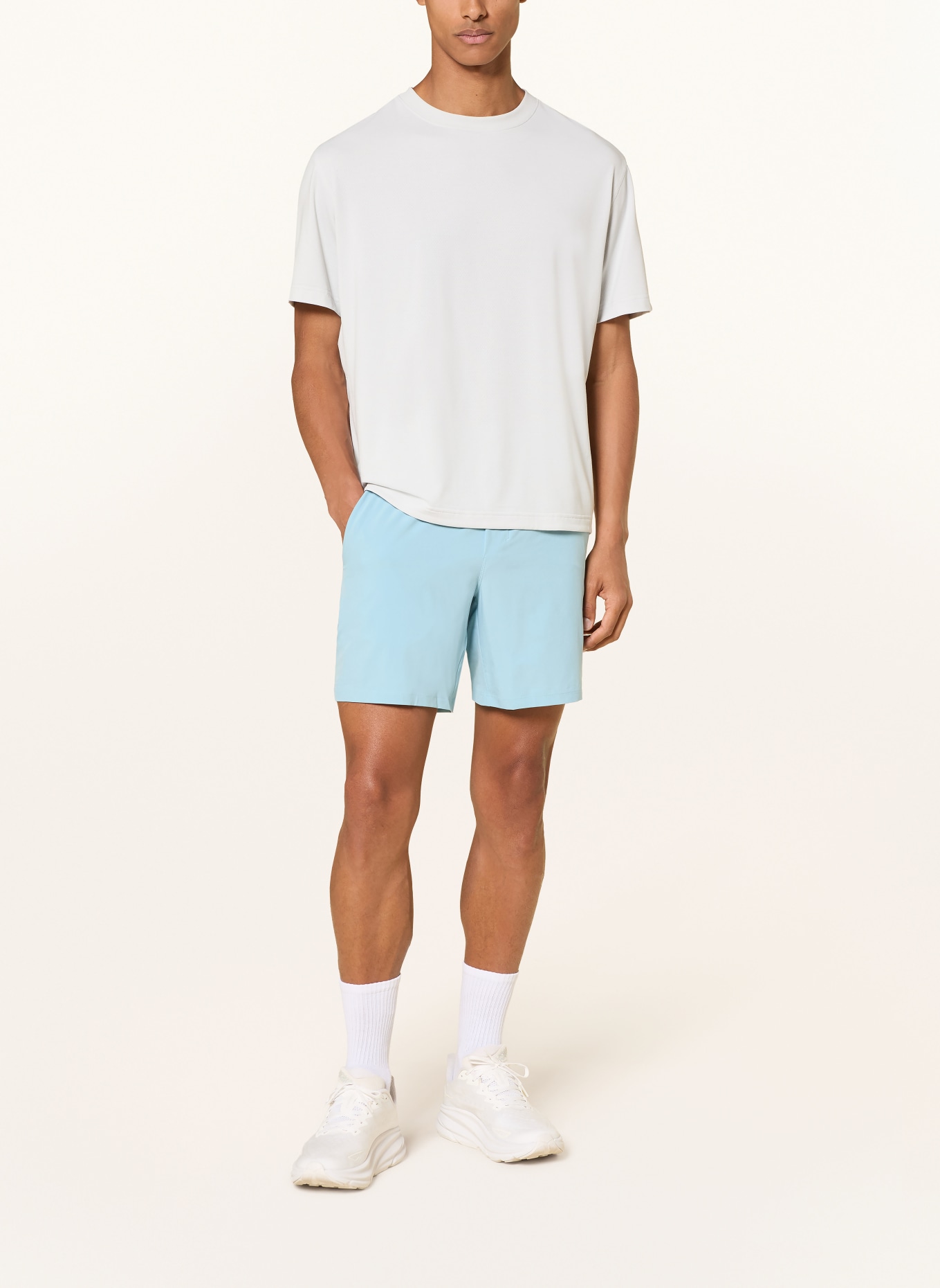 lululemon Szorty treningowe PACEBREAKER: JASNONIEBIESKI