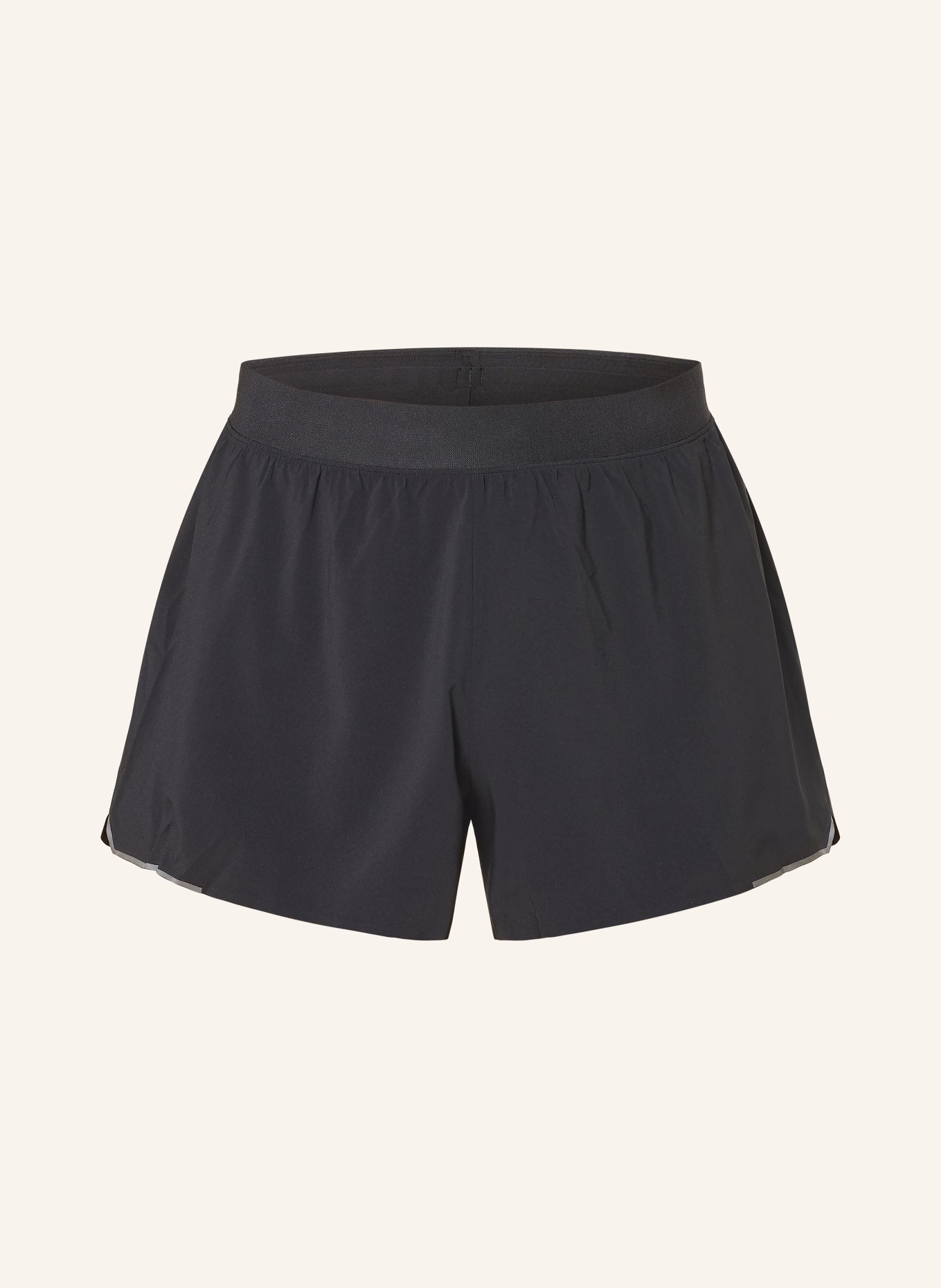 lululemon 2-in-1 trainingsshort FAST AND FREE SPLIT: ZWART