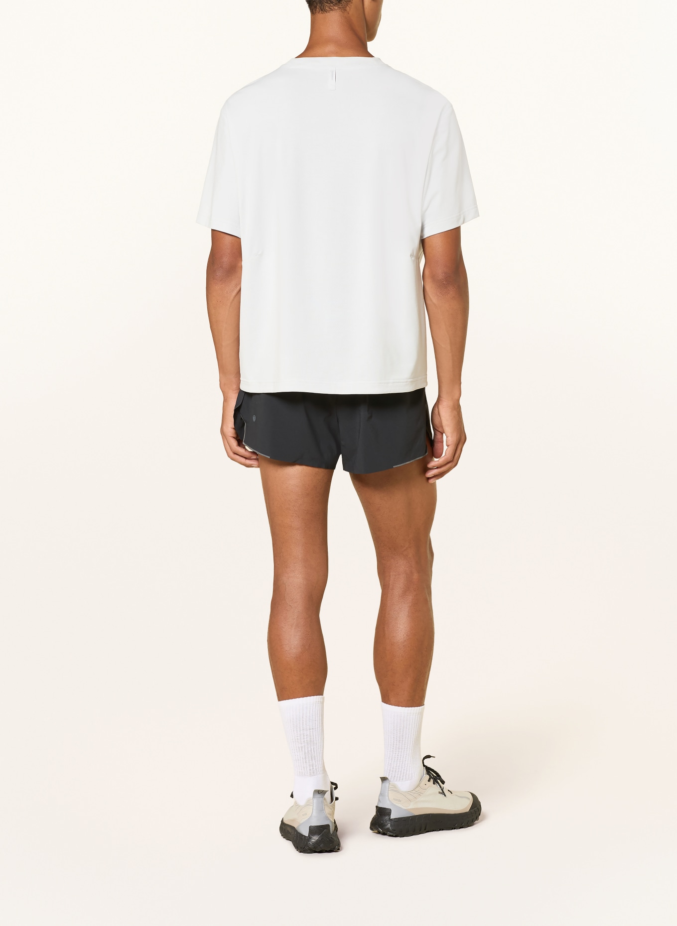 lululemon 2-in-1 trainingsshort FAST AND FREE SPLIT: ZWART