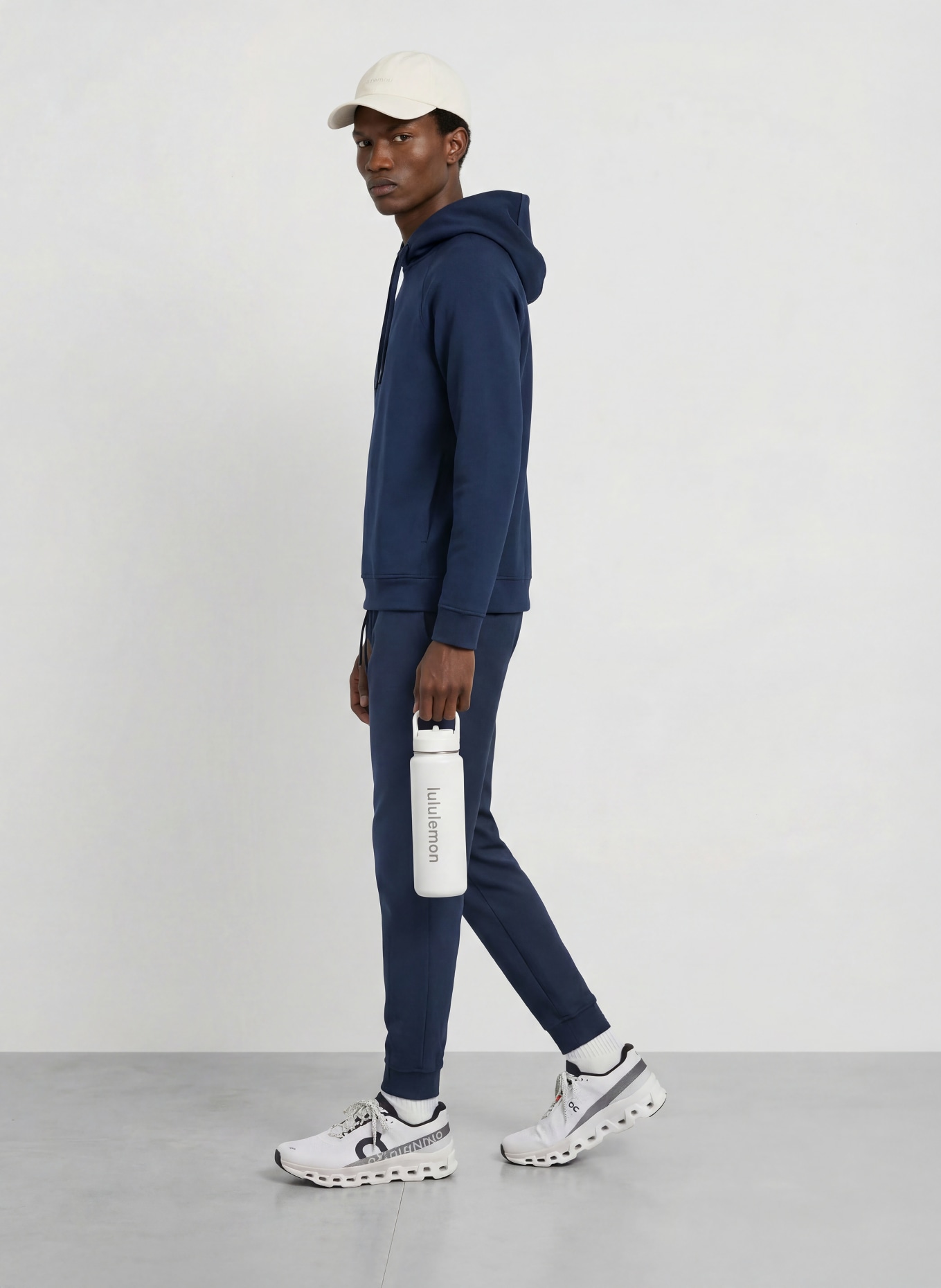 lululemon Pantalon en molleton SMOOTH SPACER: BLEU FONCÉ