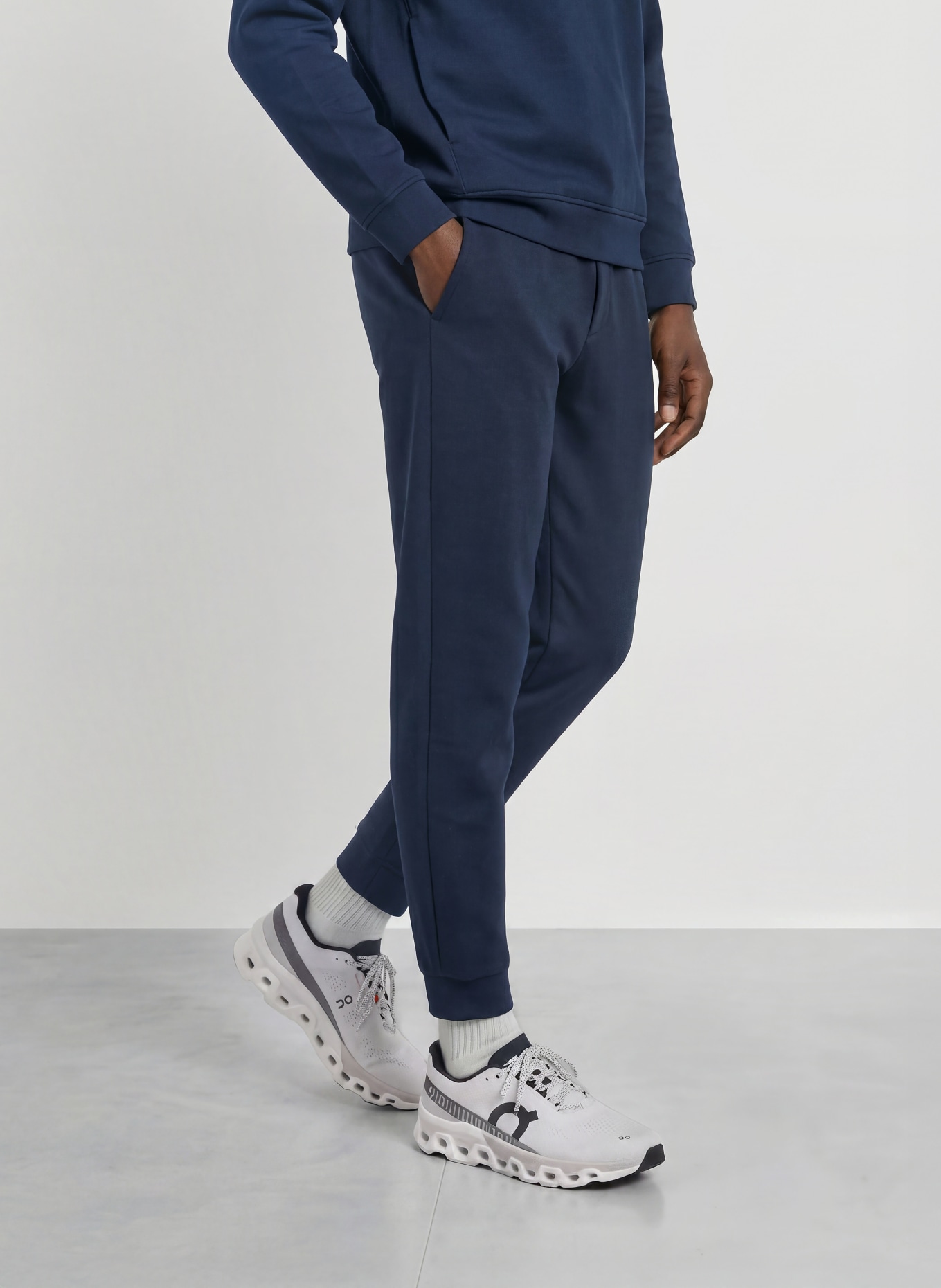 lululemon Pantalon en molleton SMOOTH SPACER: BLEU FONCÉ